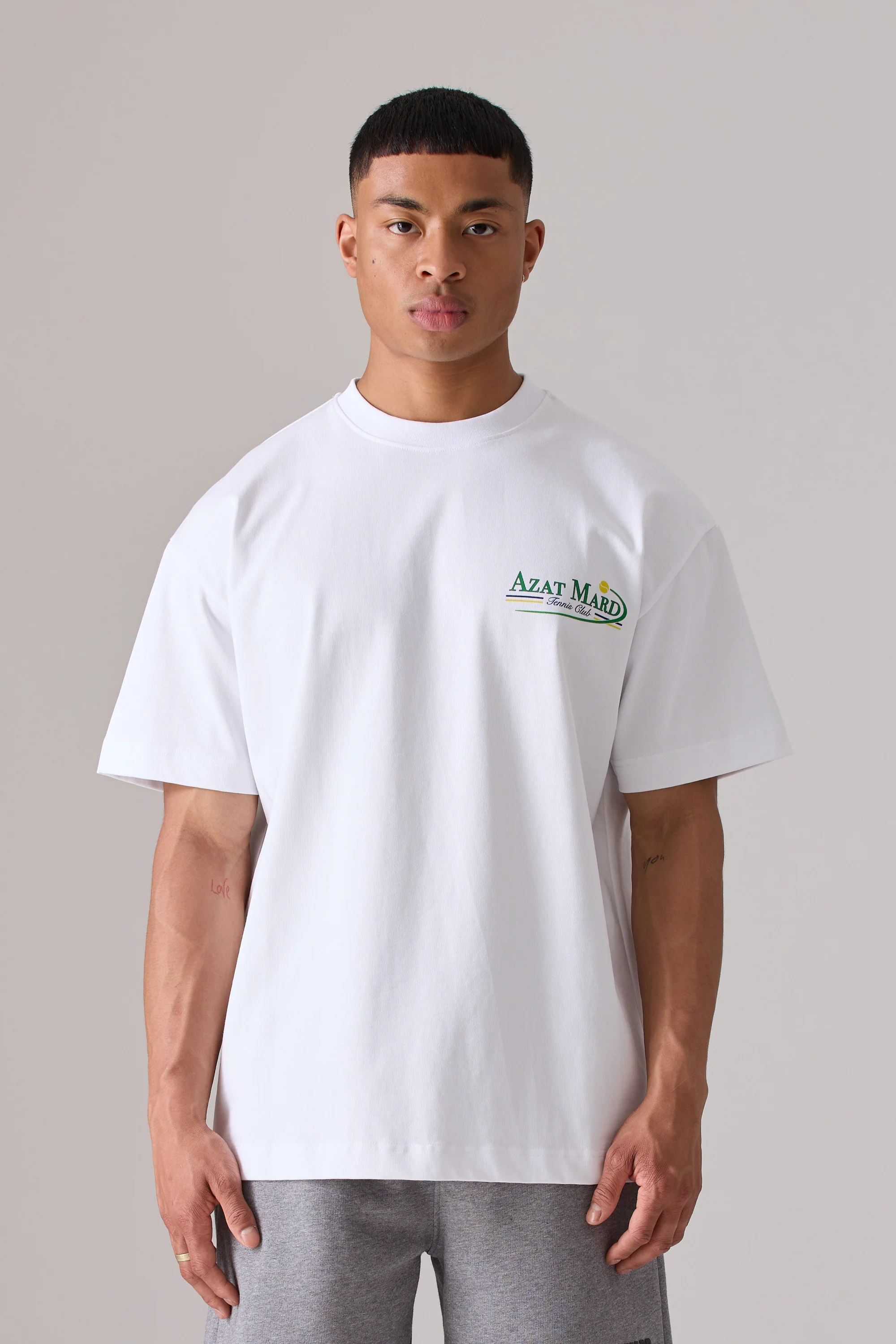 WHITE TENNIS CLUB T-SHIRT - Image 3