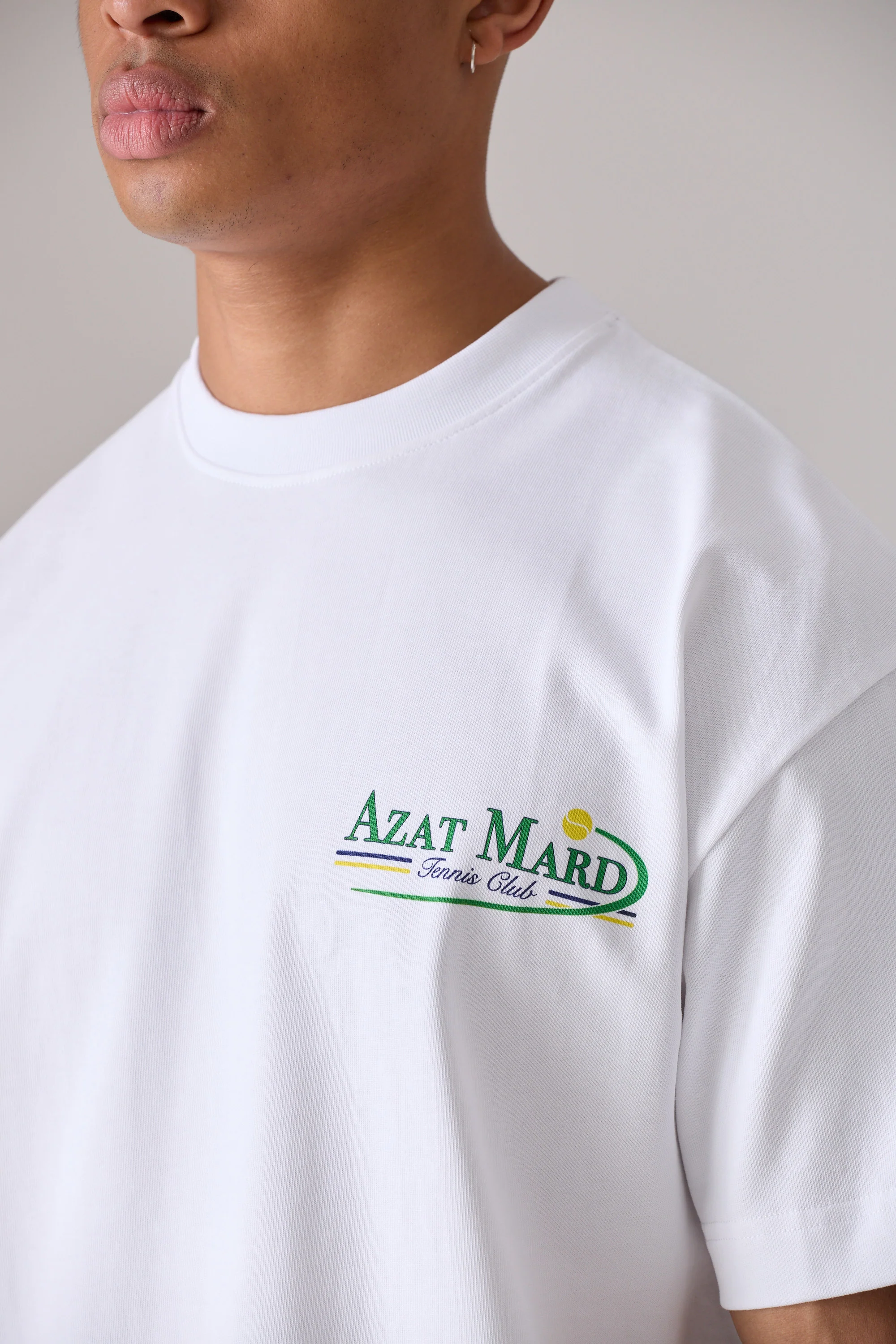 WHITE TENNIS CLUB T-SHIRT - Image 4