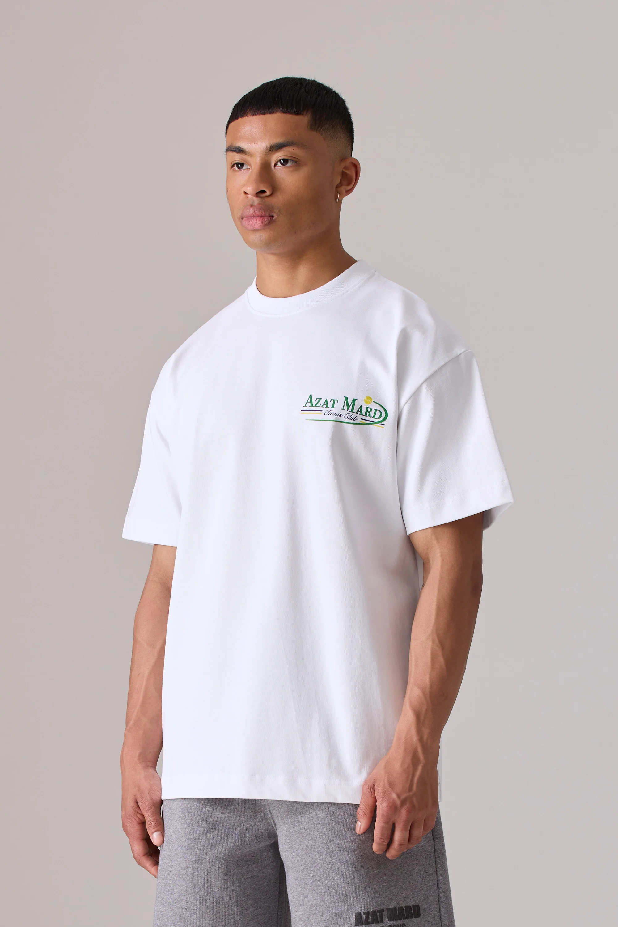 WHITE TENNIS CLUB T-SHIRT - Image 5