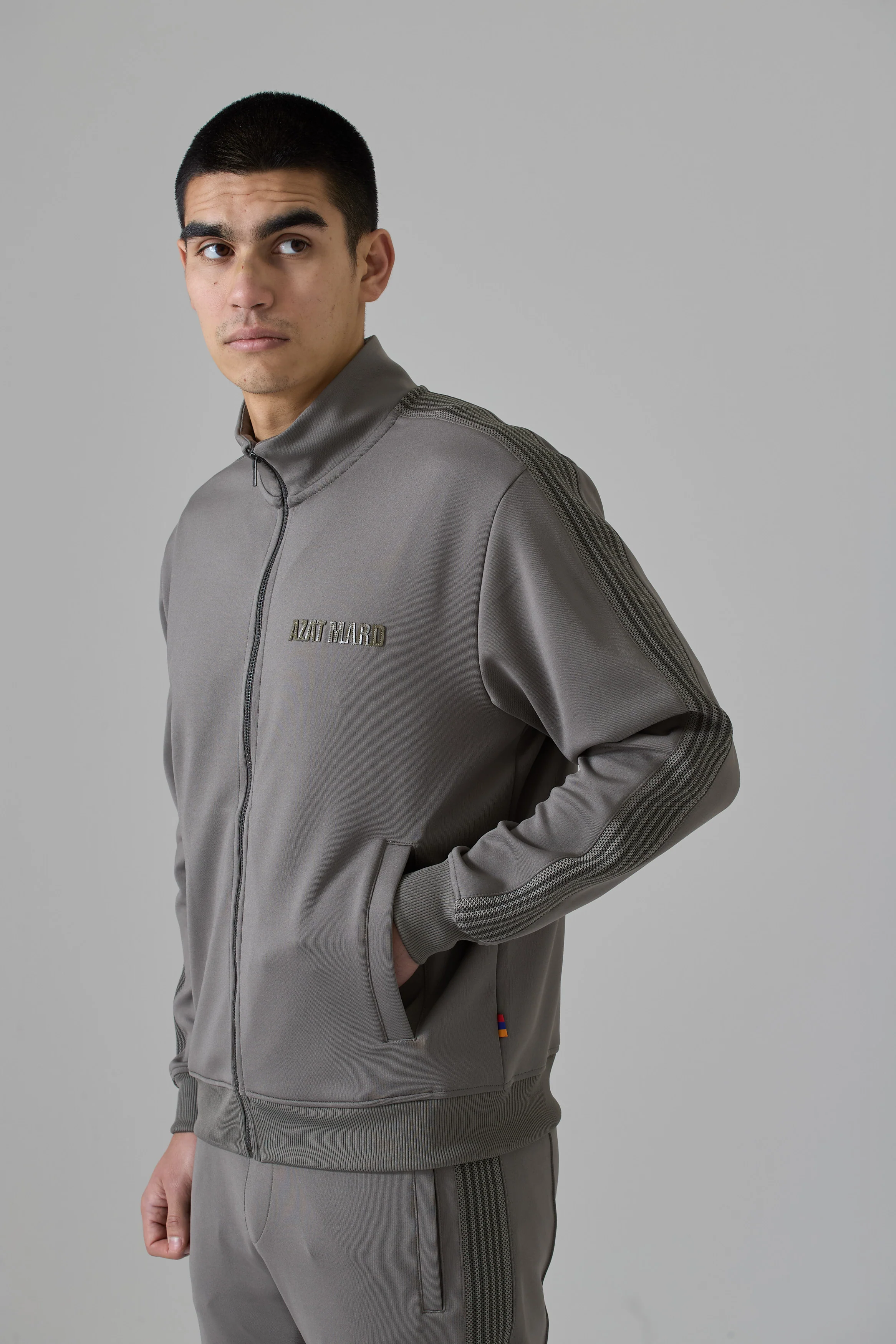BEIGE TRACKSUIT JACKET - Image 5