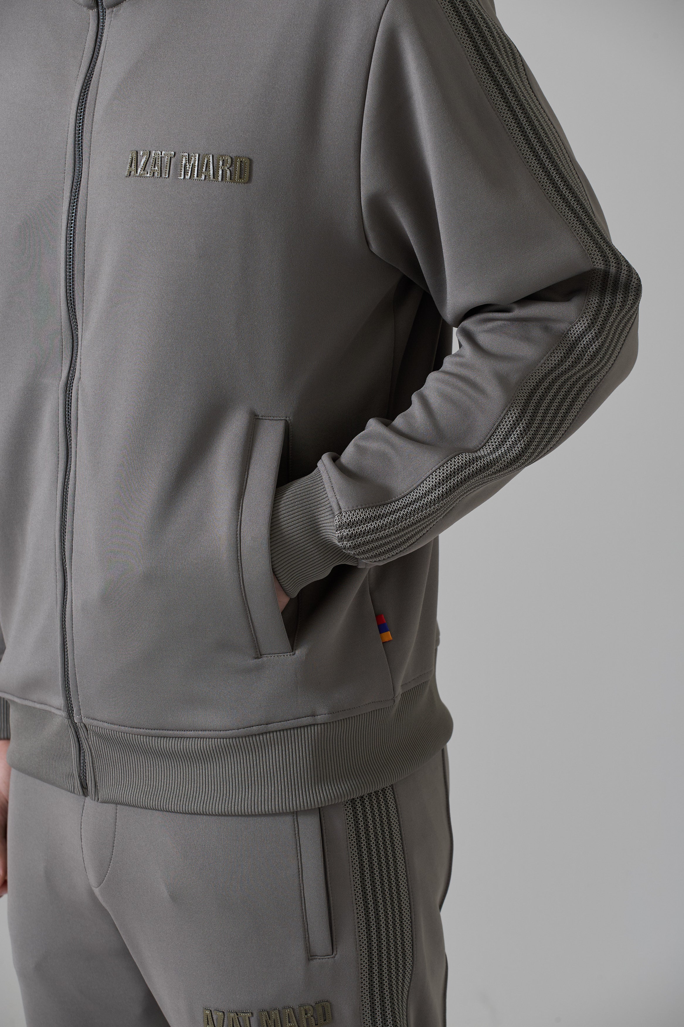 BEIGE TRACKSUIT JACKET - Image 7