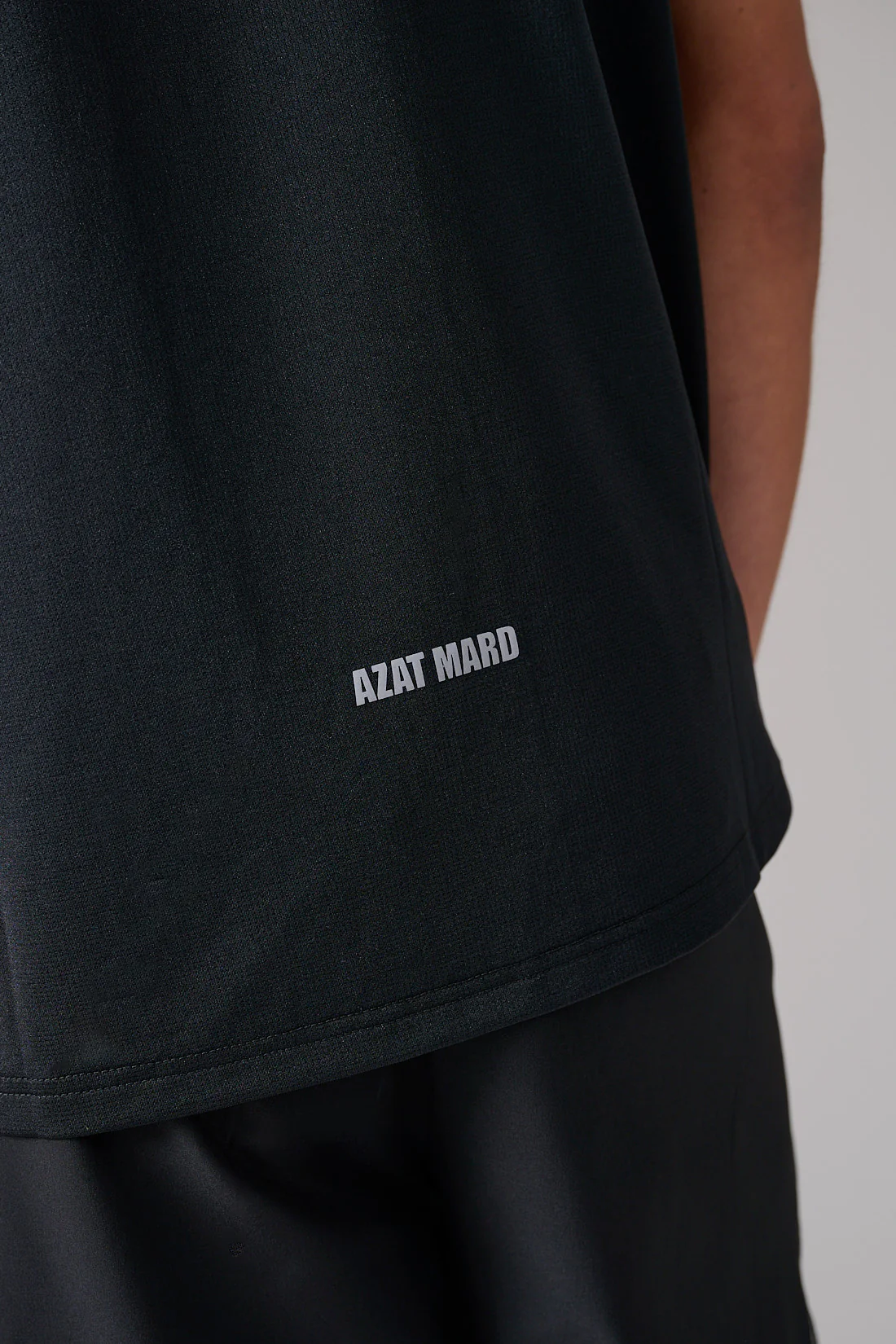 BLACK ACTIVEWEAR T-SHIRT - Image 3