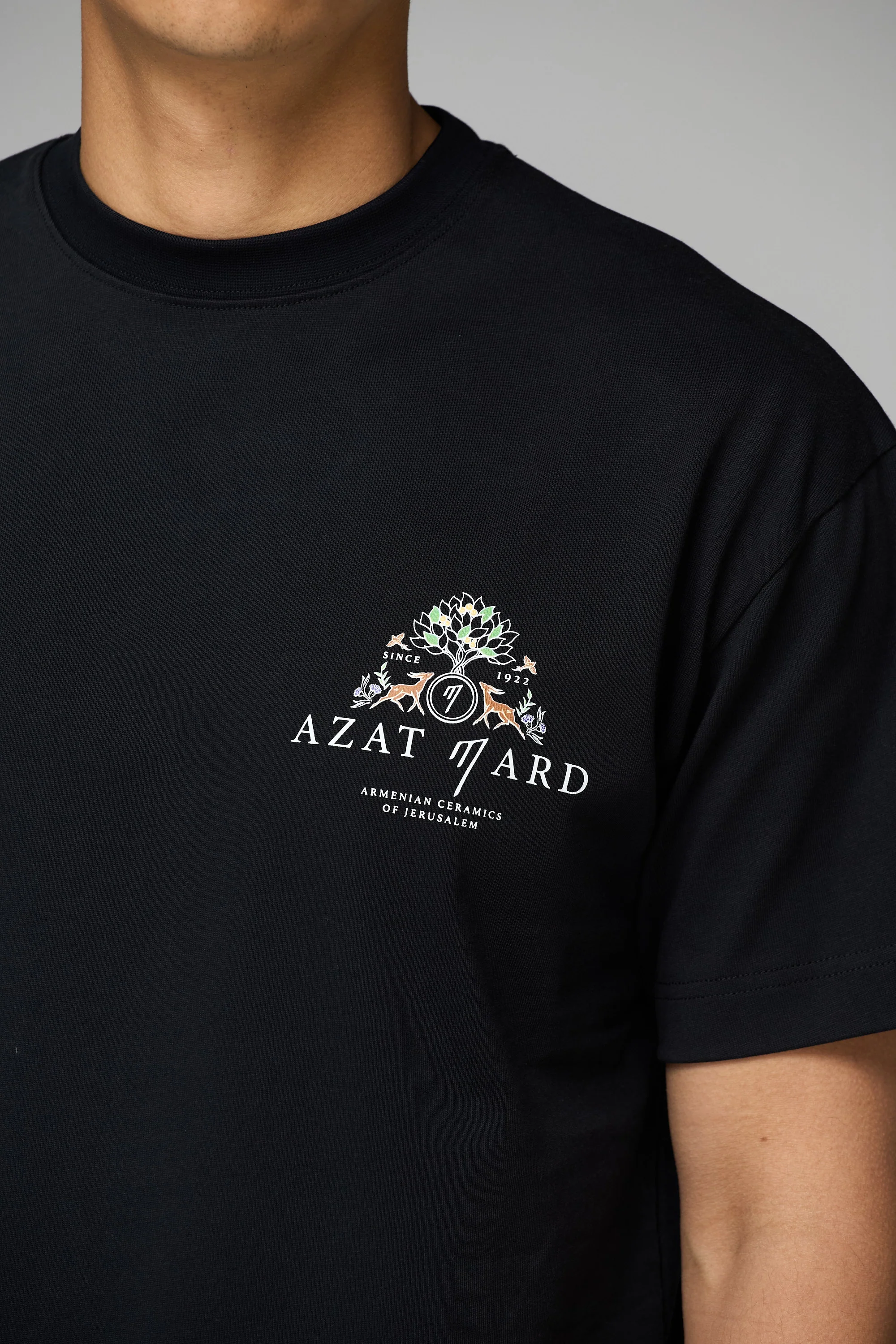 BLACK BALIAN ARMENIAN CERAMICS T-SHIRT - Image 5