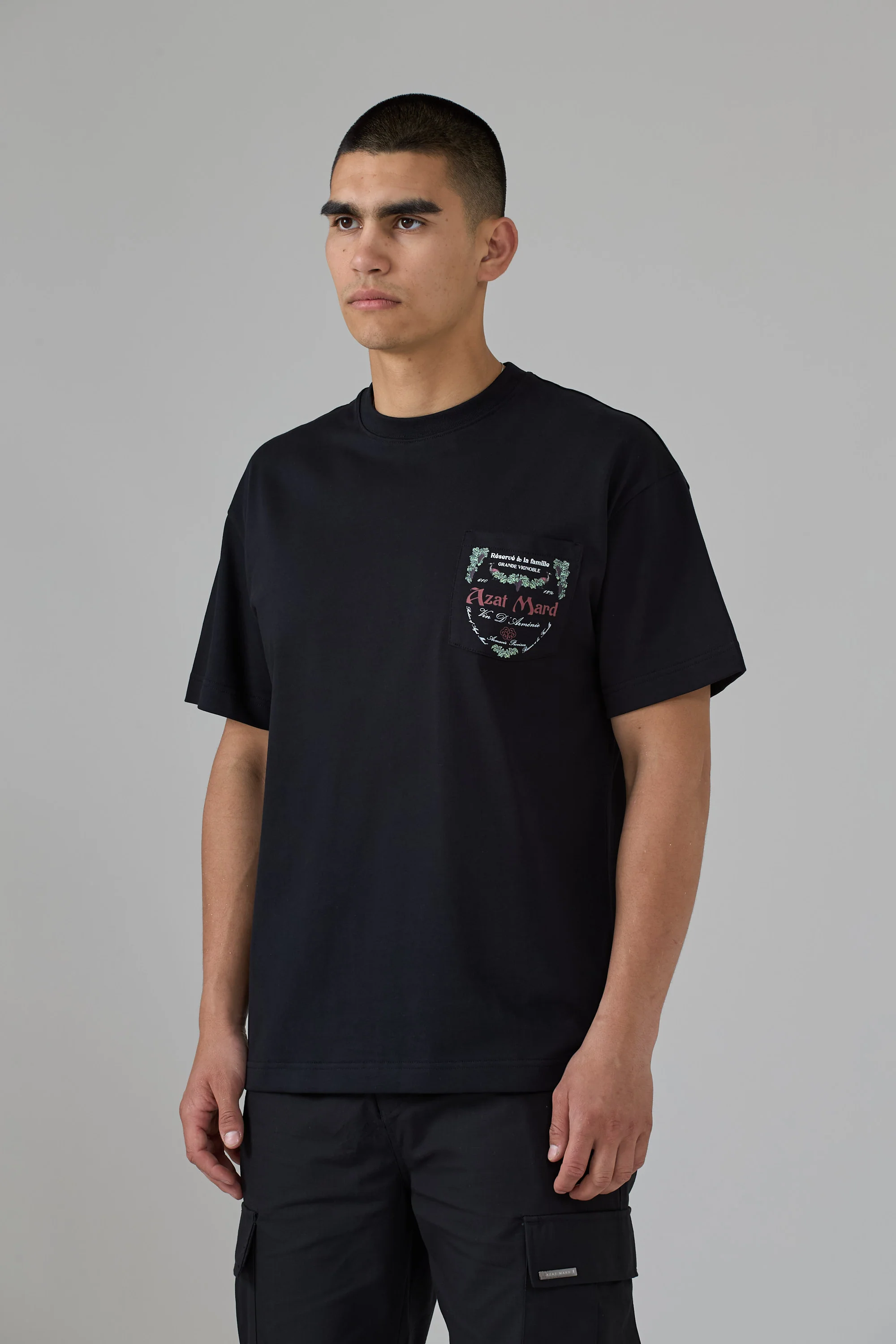 BLACK CHATEAU DE MARD T-SHIRT - Image 3