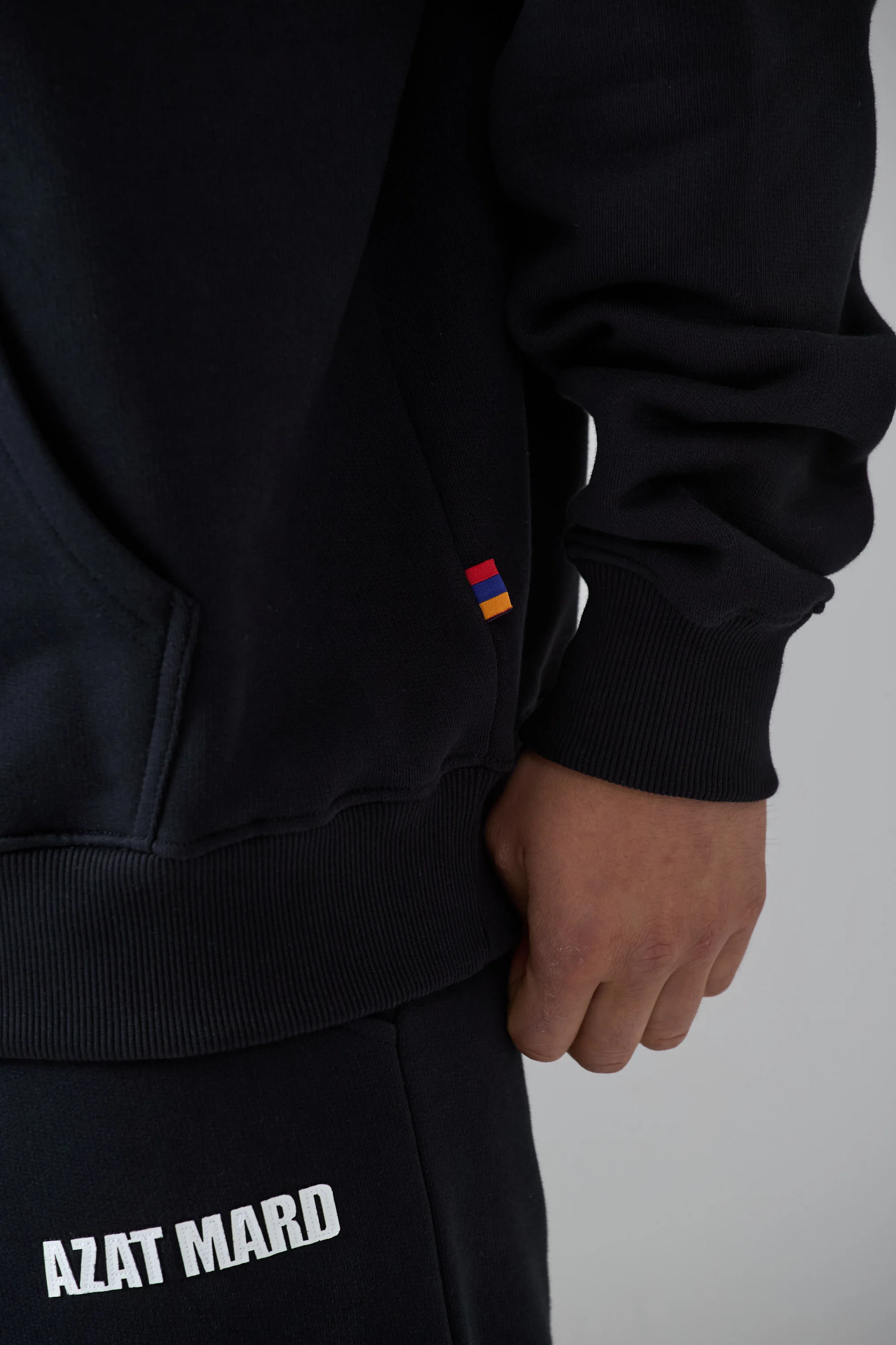 BLACK CREST HOODIE - Image 7