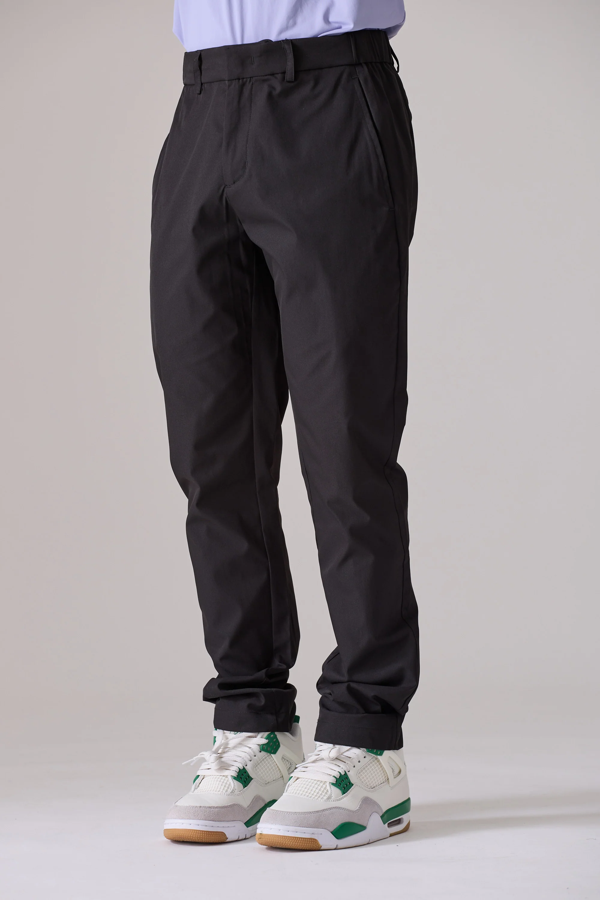 BLACK ACTIVEWEAR TAILORED TROUSERS - Image 3