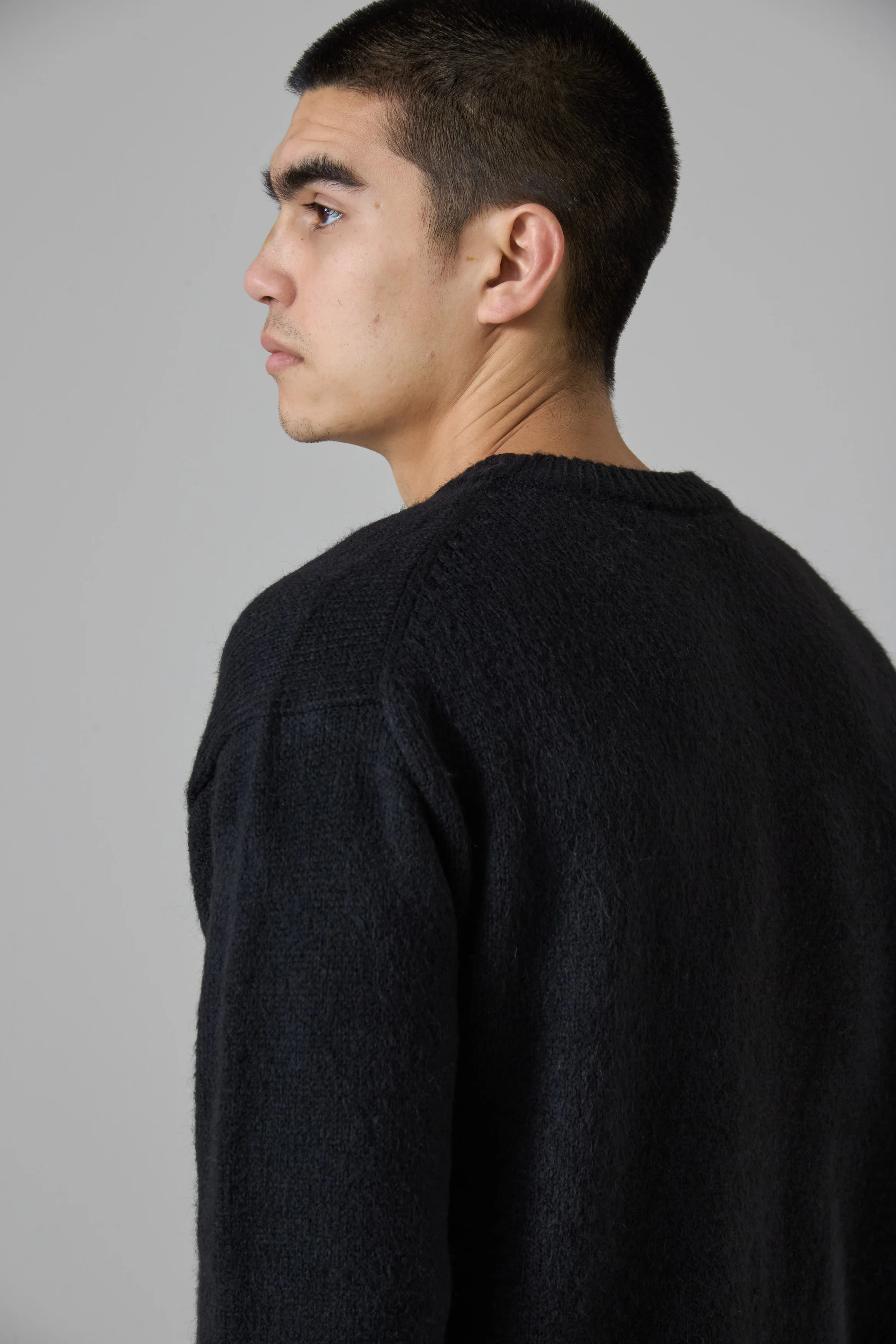 BLACK KNITWEAR SWEATER - Image 4