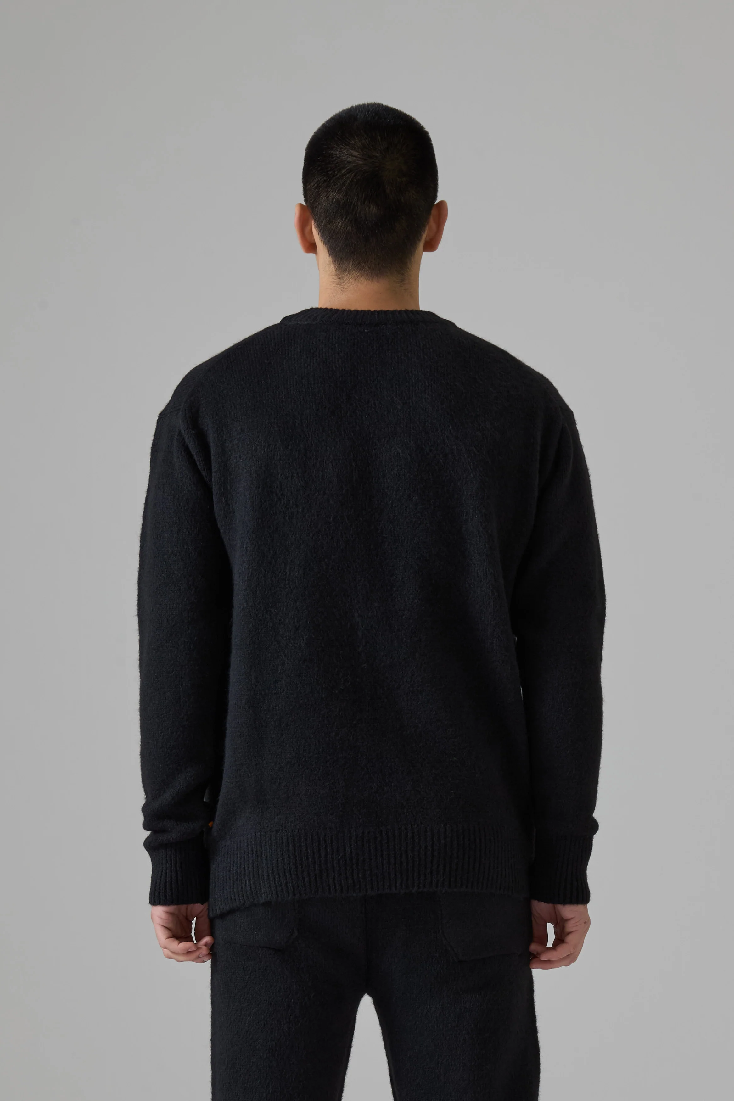 BLACK KNITWEAR SWEATER - Image 5