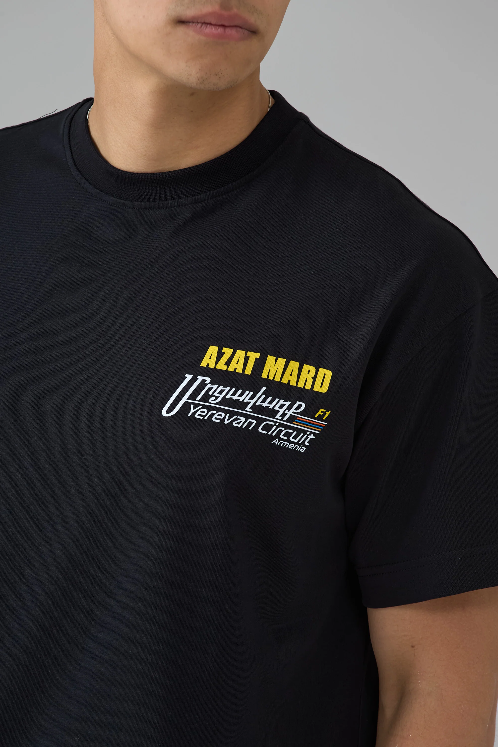 BLACK YEREVAN RACING T-SHIRT - Image 4