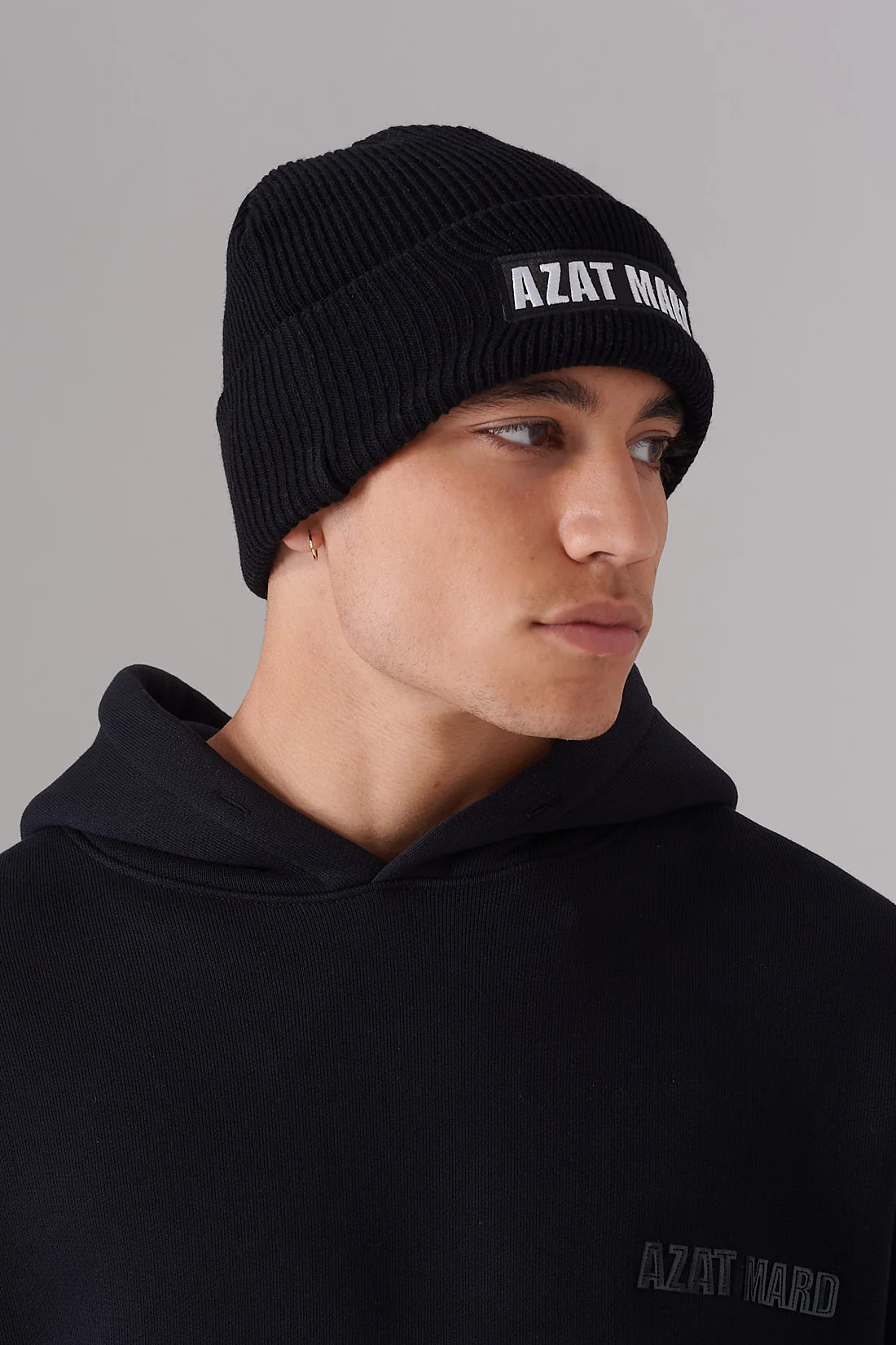 BLACK AZAT MARD BEANIE - Image 3