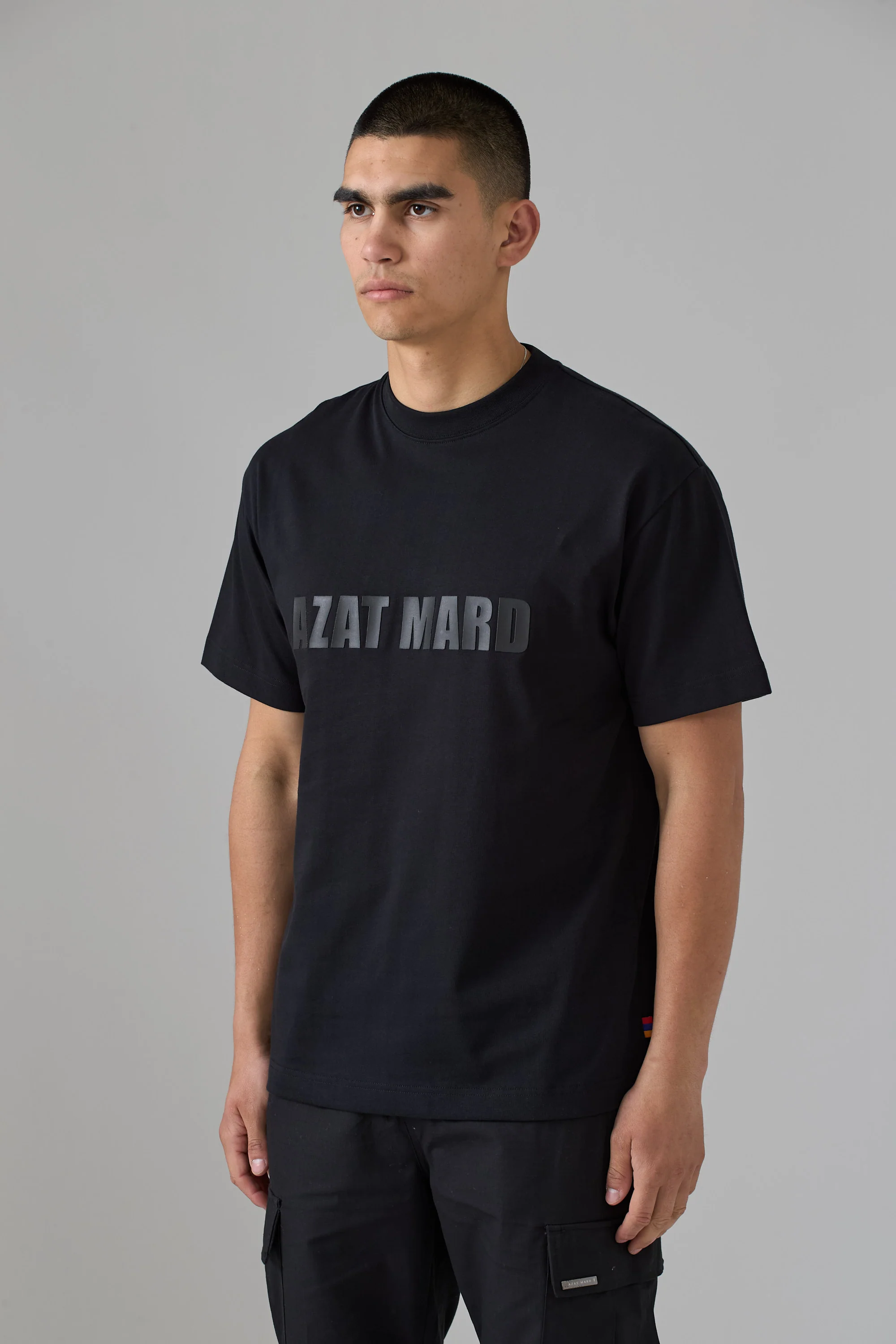 CORE IMPACT BLACK/BLACK T-SHIRT - Image 3