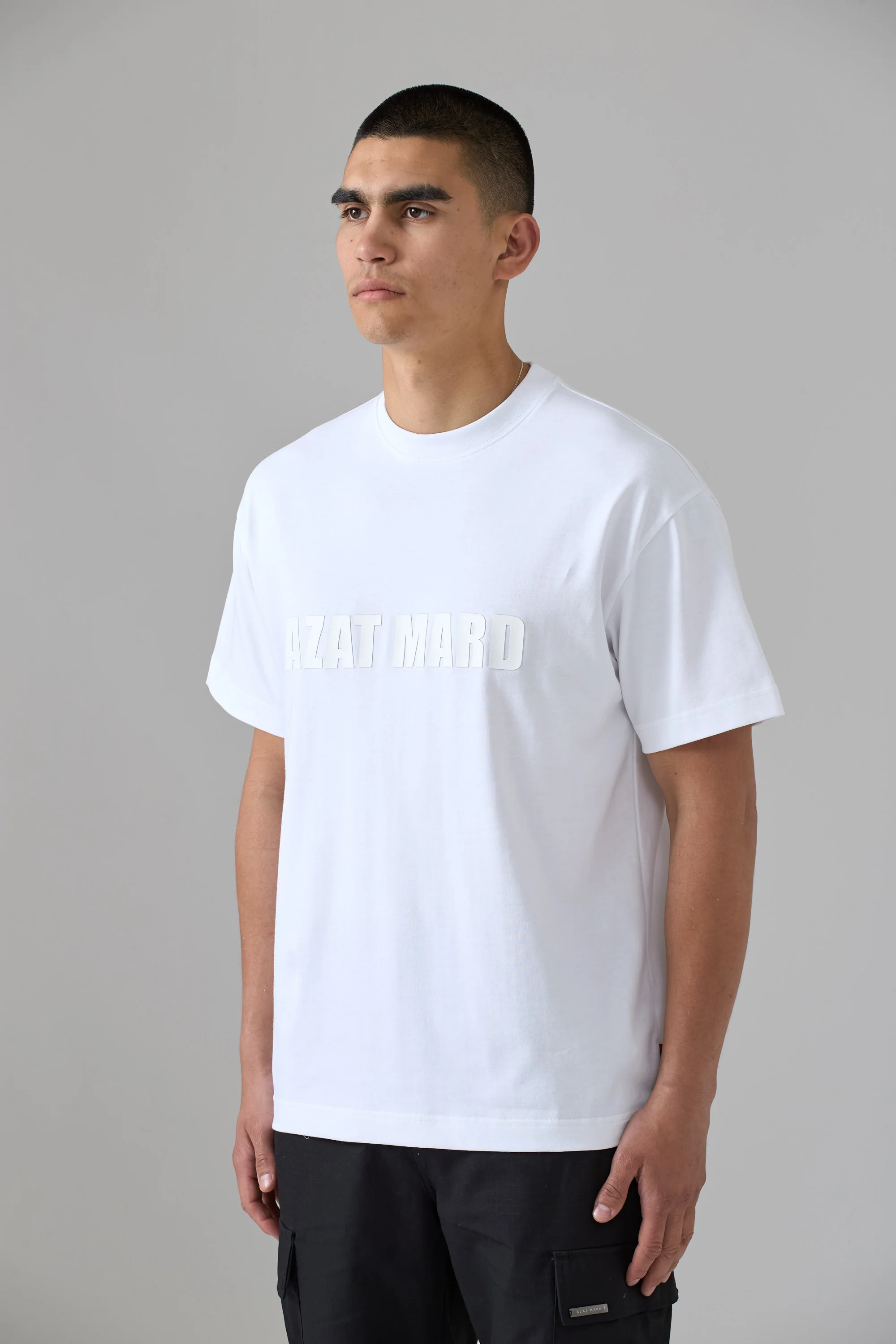CORE IMPACT WHITE/WHITE T-SHIRT - Image 2
