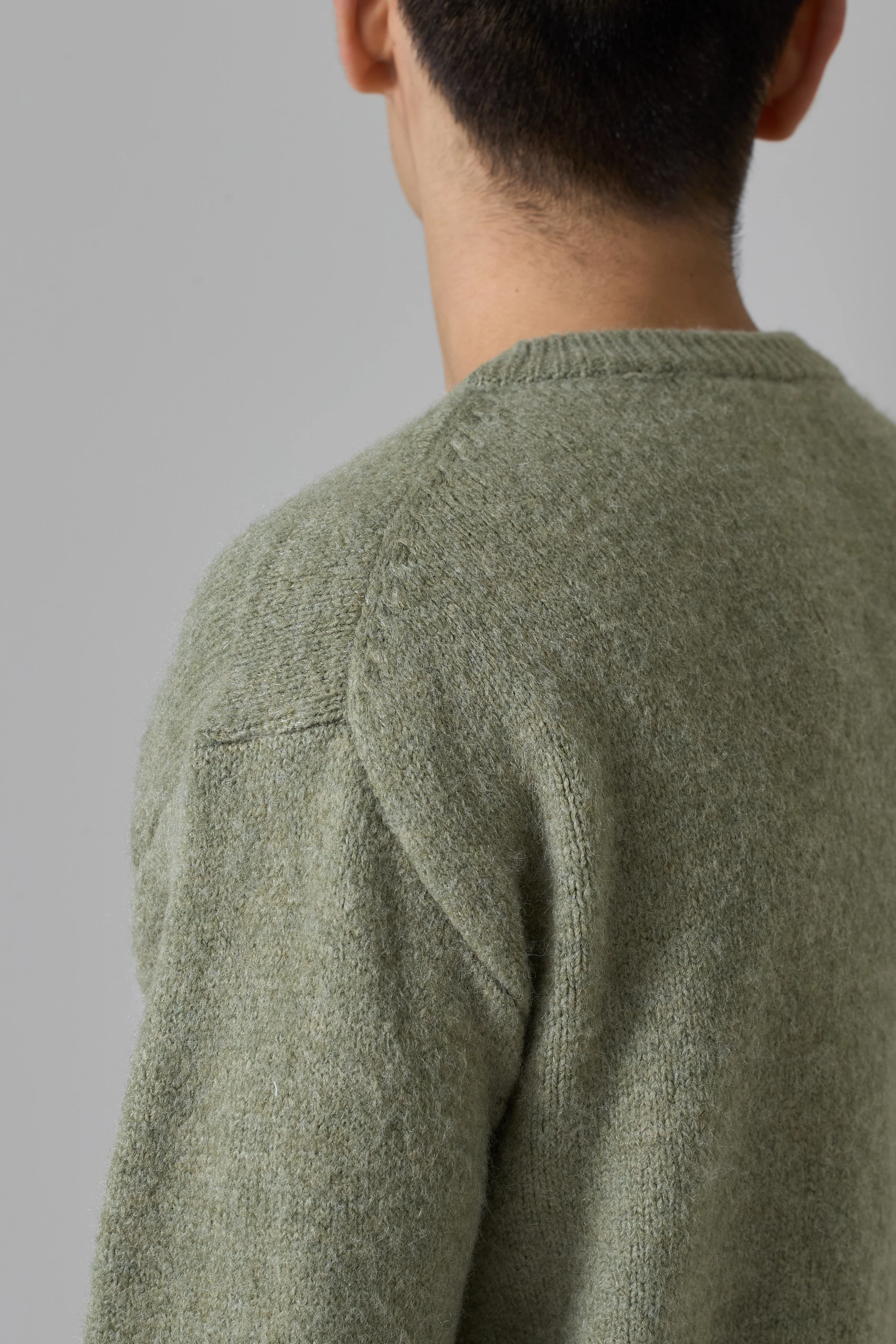 DARK SAGE KNITWEAR SWEATER - Image 4