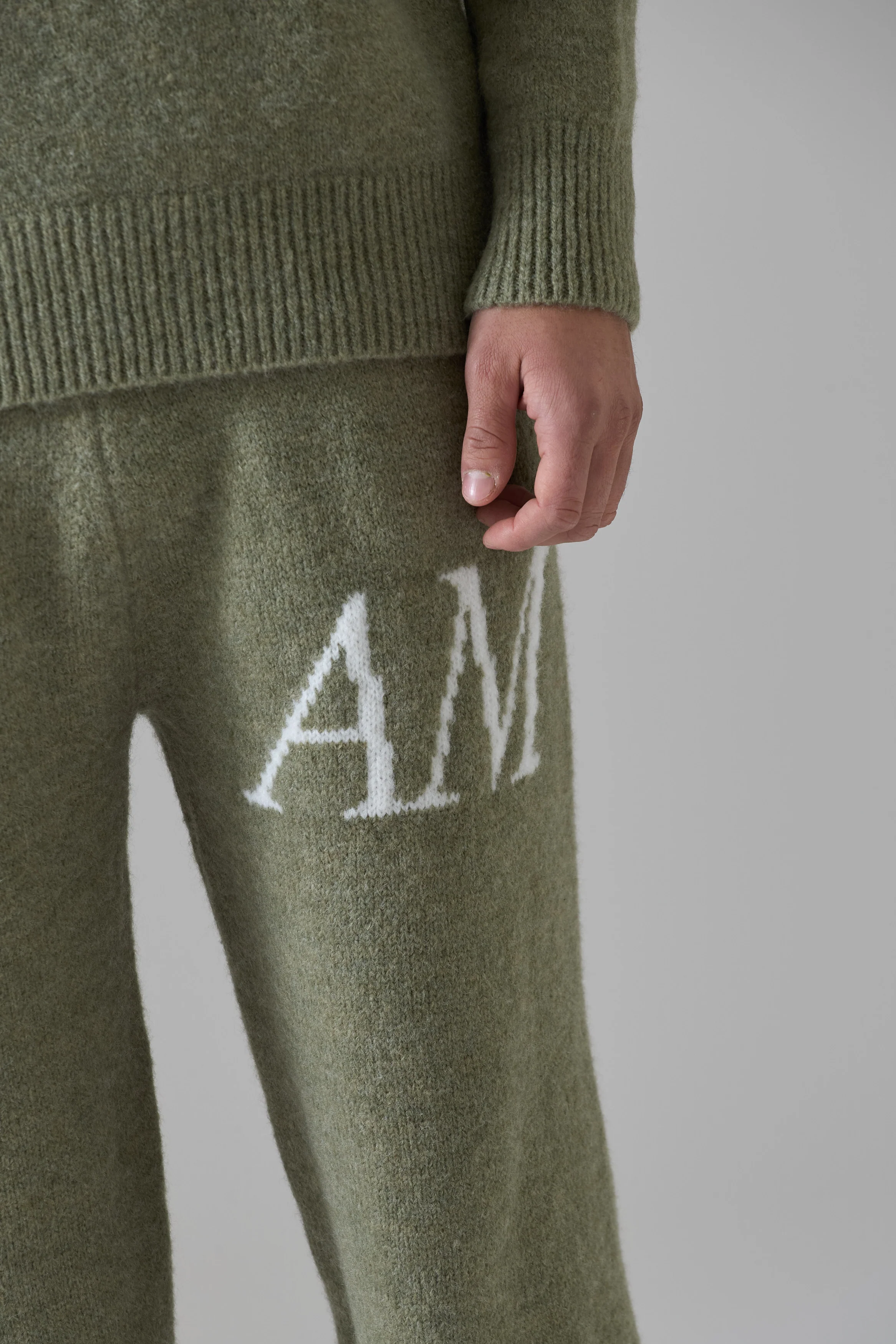 DARK SAGE KNITWEAR SWEATER - Image 5