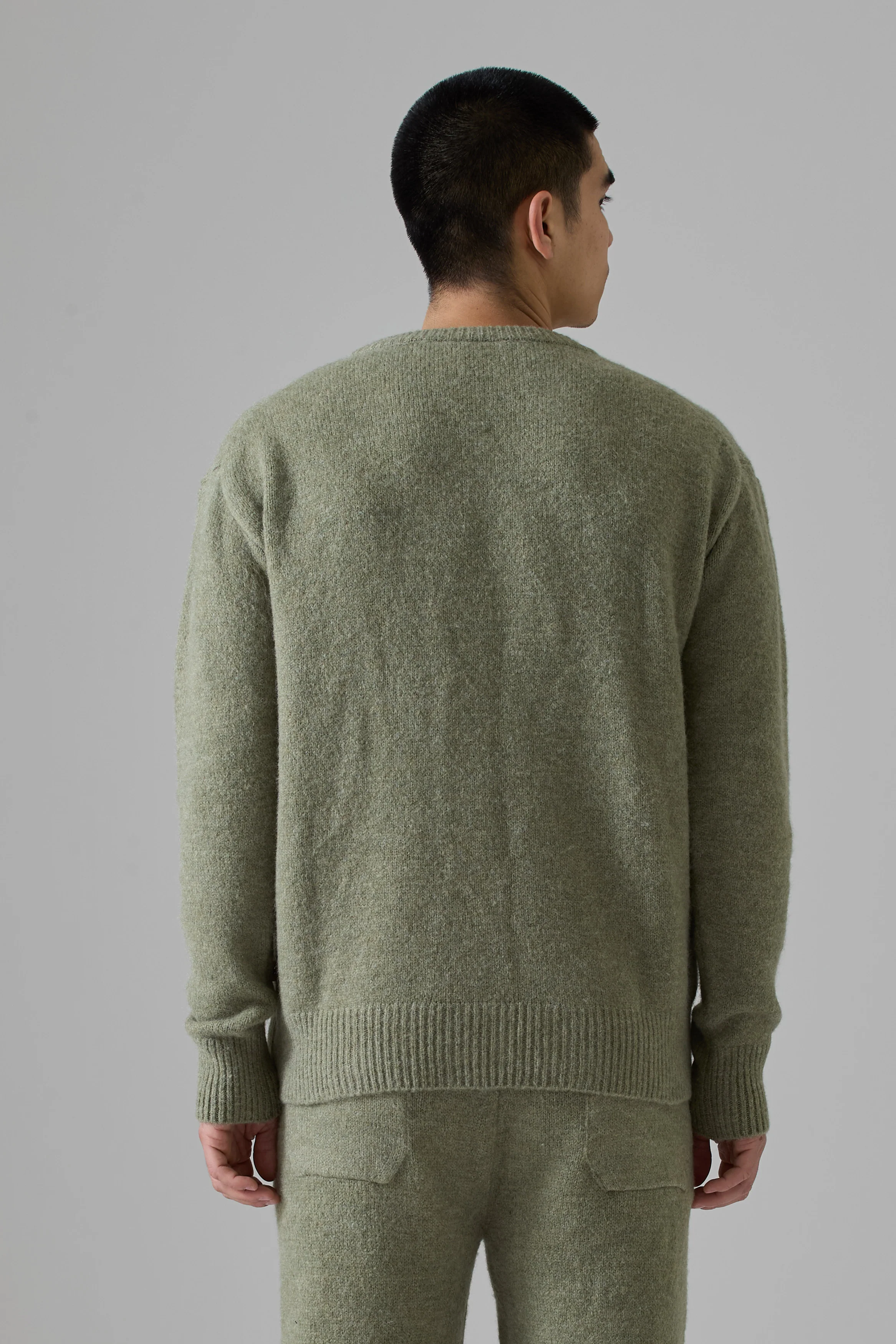 DARK SAGE KNITWEAR SWEATER - Image 6