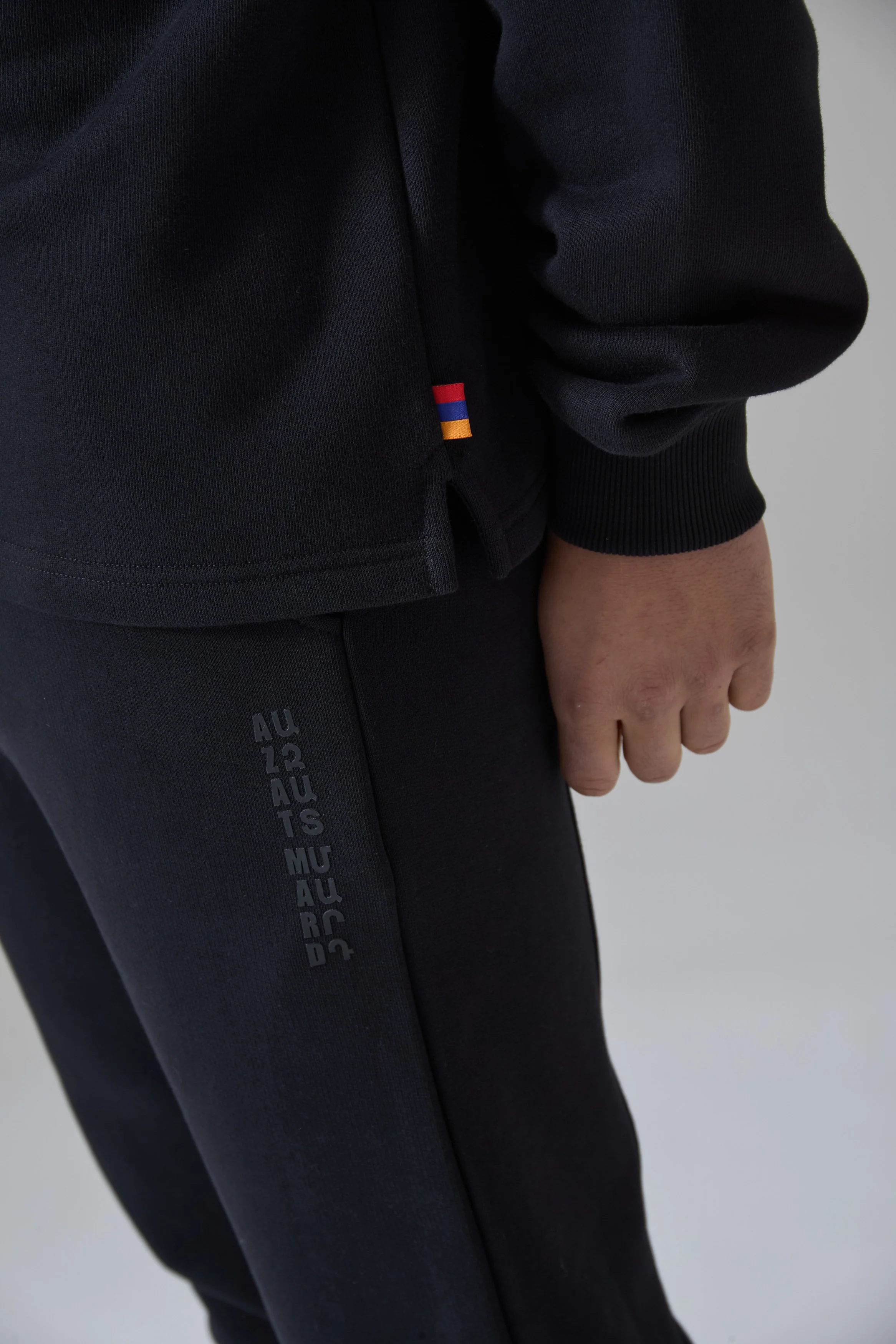 WHEEL OF ETERNITY BLACK QUARTER ZIP SWEATER - Image 6