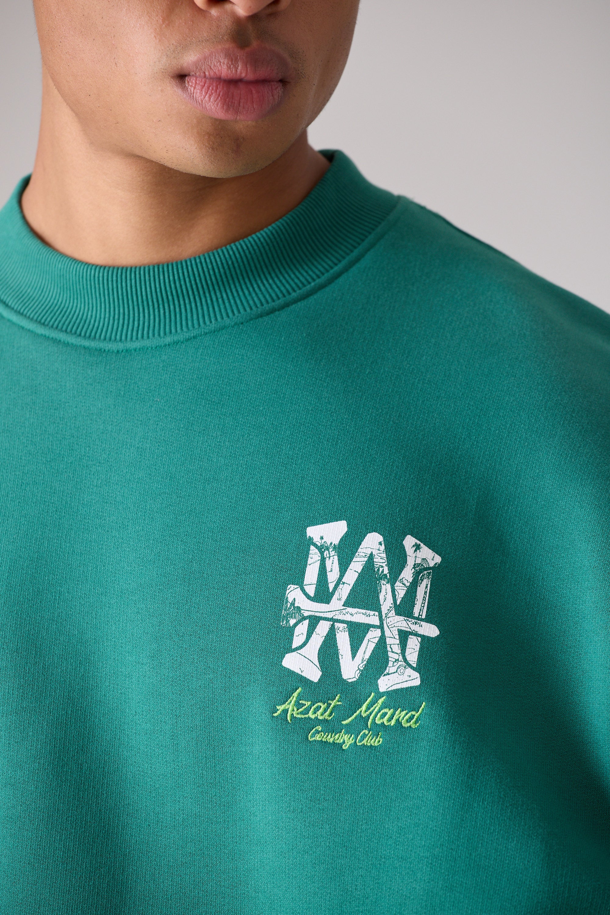 GREEN AM COUNTRY CLUB SWEATER - Image 8