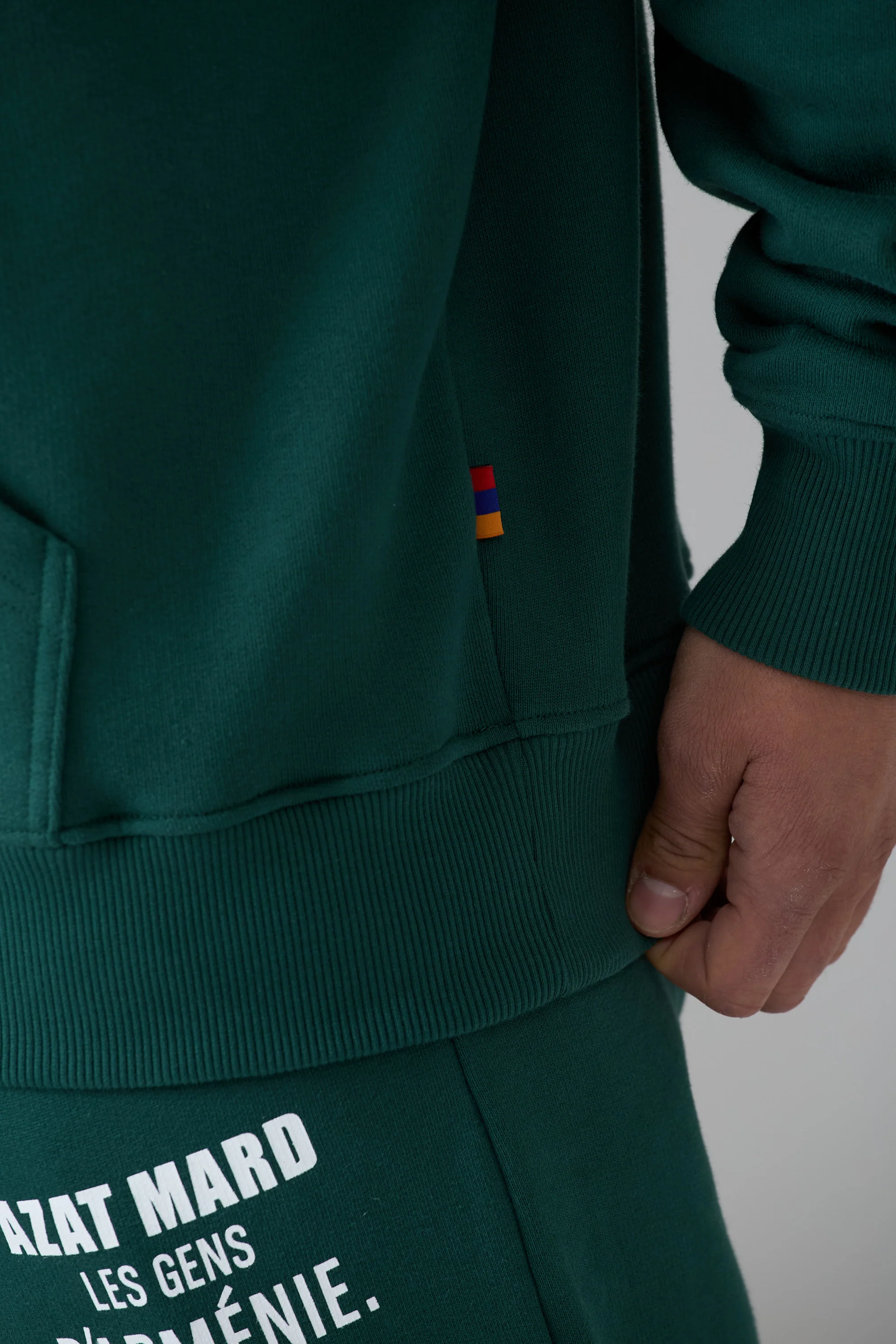 LES GENS GREEN HOODIE - Image 6