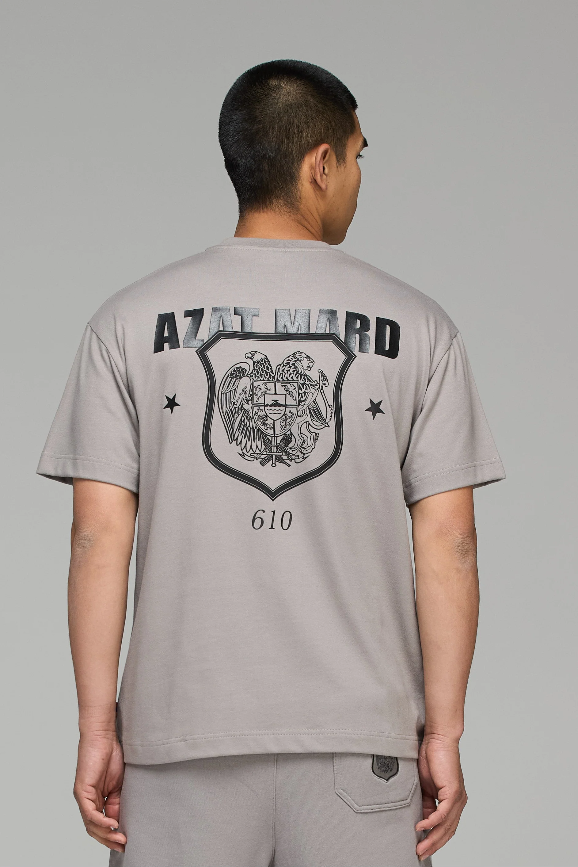 GREY CREST T-SHIRT - Image 3