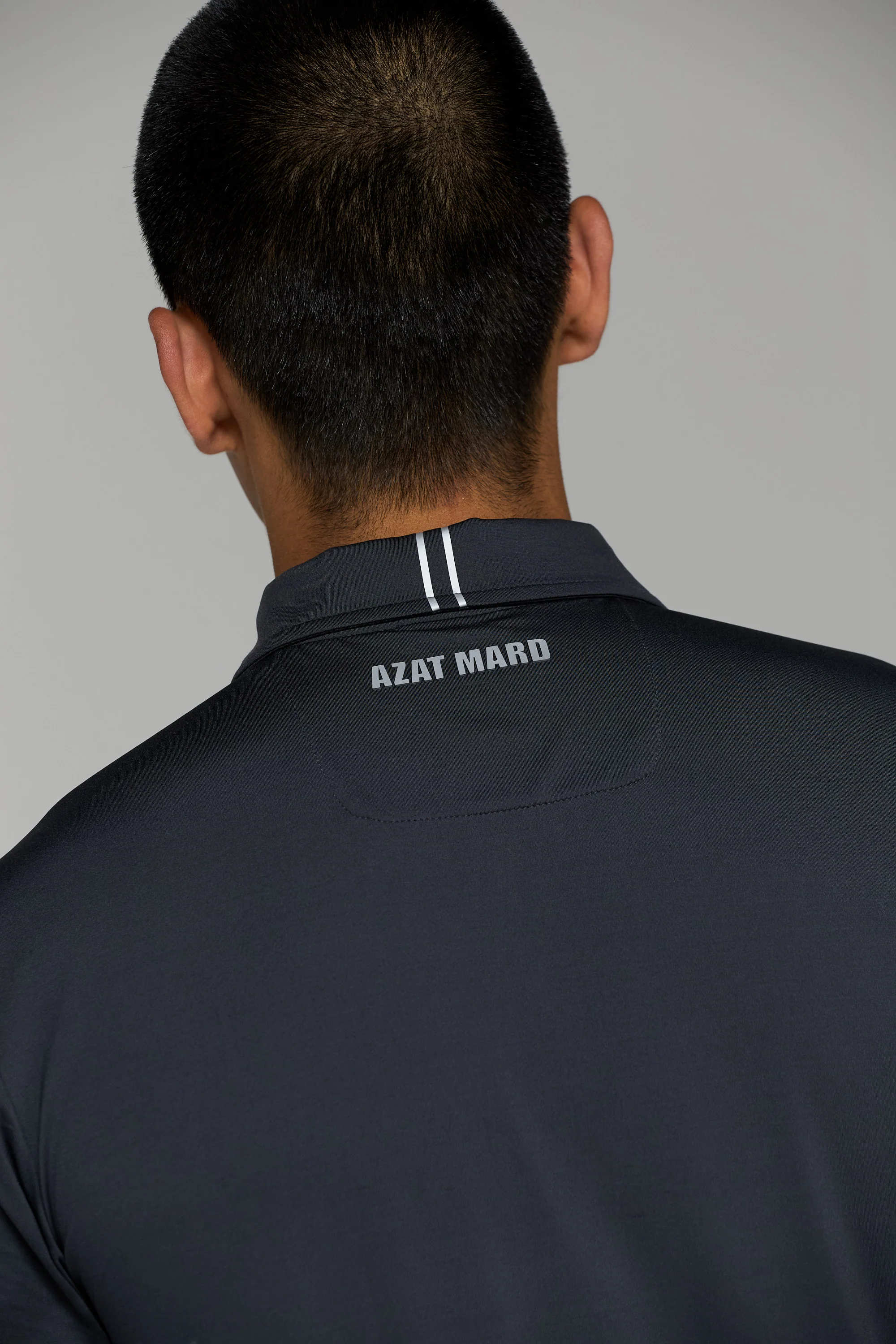 GREY ACTIVEWEAR POLO - Image 6