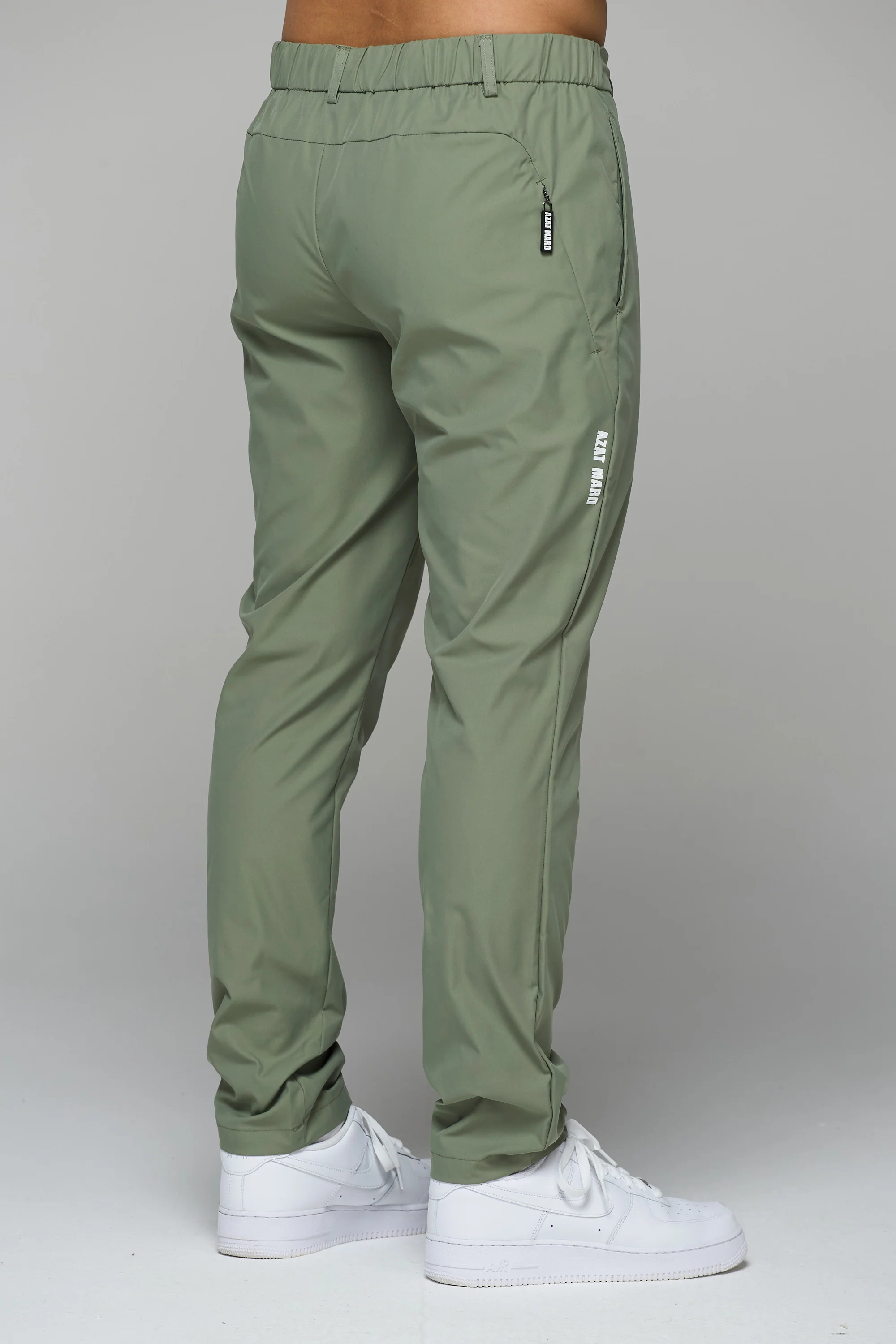 KHAKI ACTIVEWEAR TROUSERS - Image 4