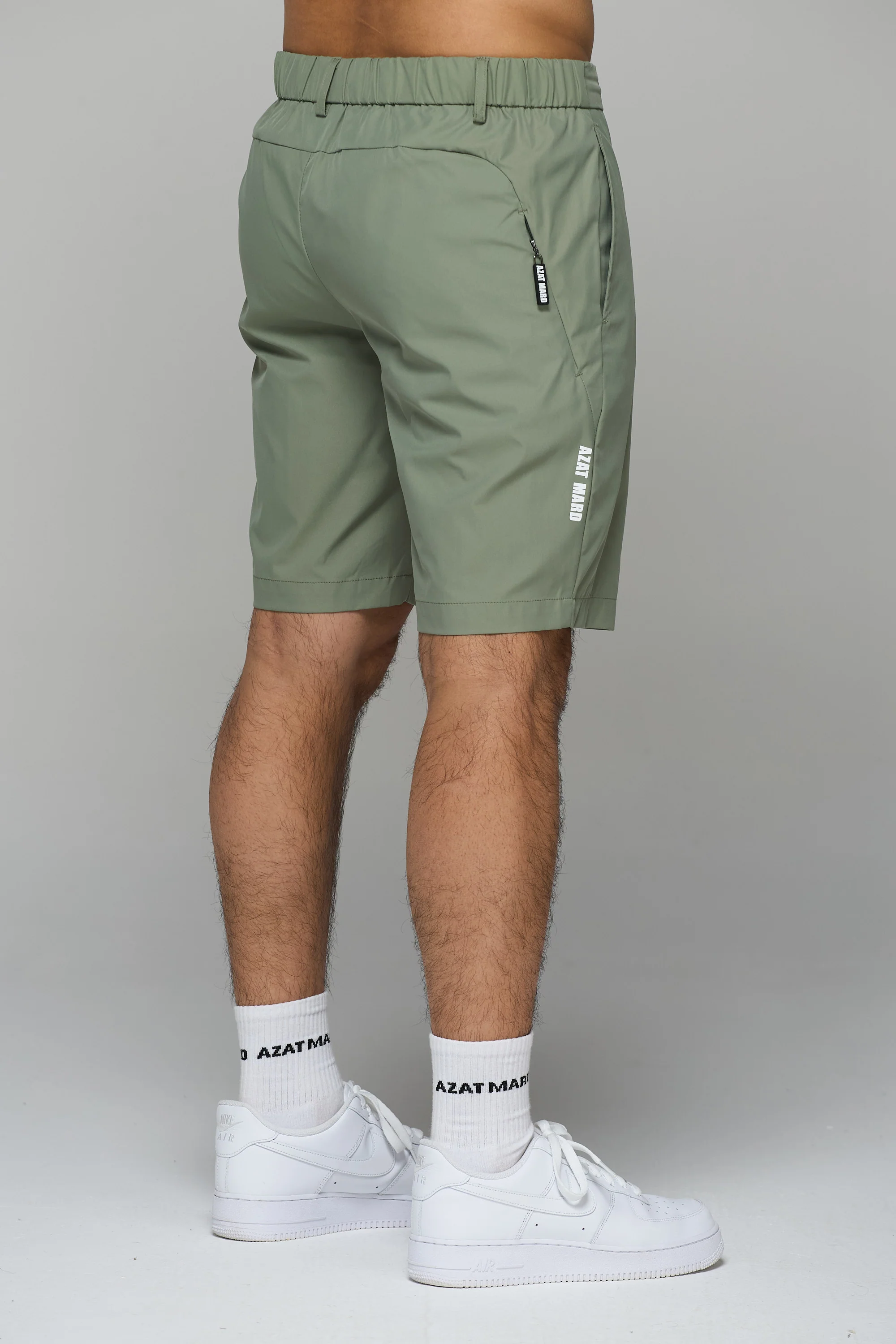 KHAKI ACTIVEWEAR SHORT - Image 3