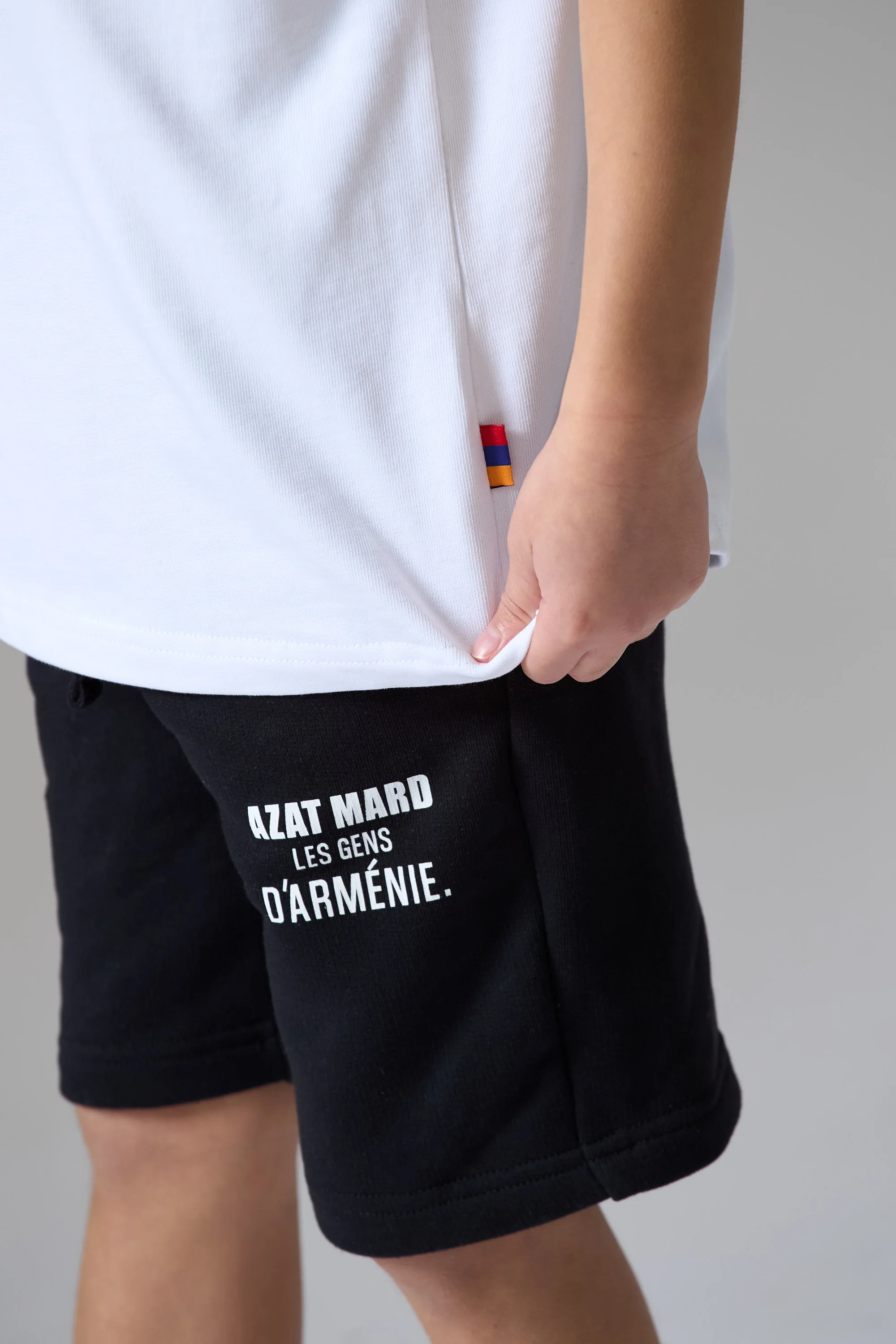 LES GENS WHITE KIDS T-SHIRT - Image 3