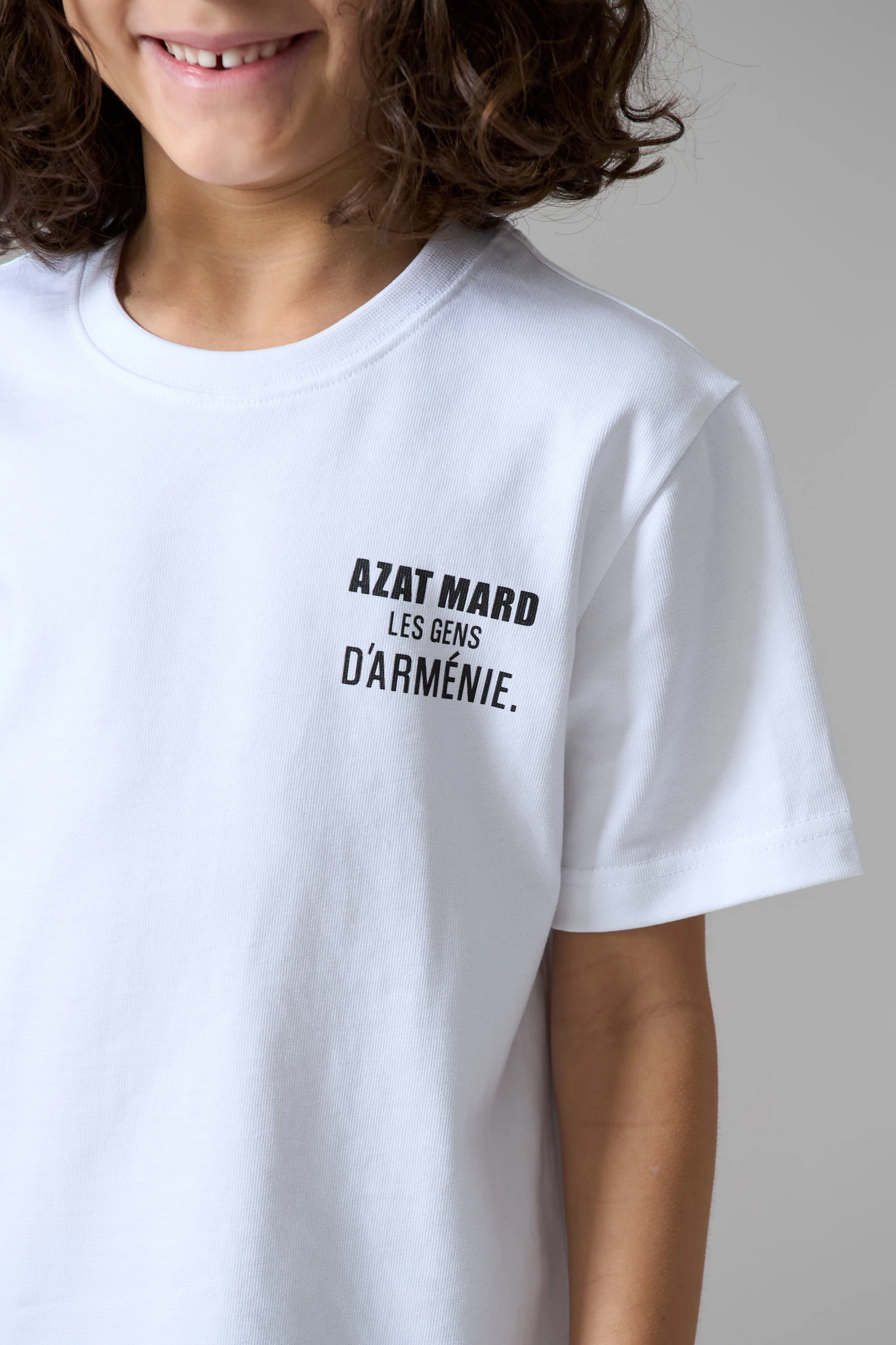 LES GENS WHITE KIDS T-SHIRT - Image 4