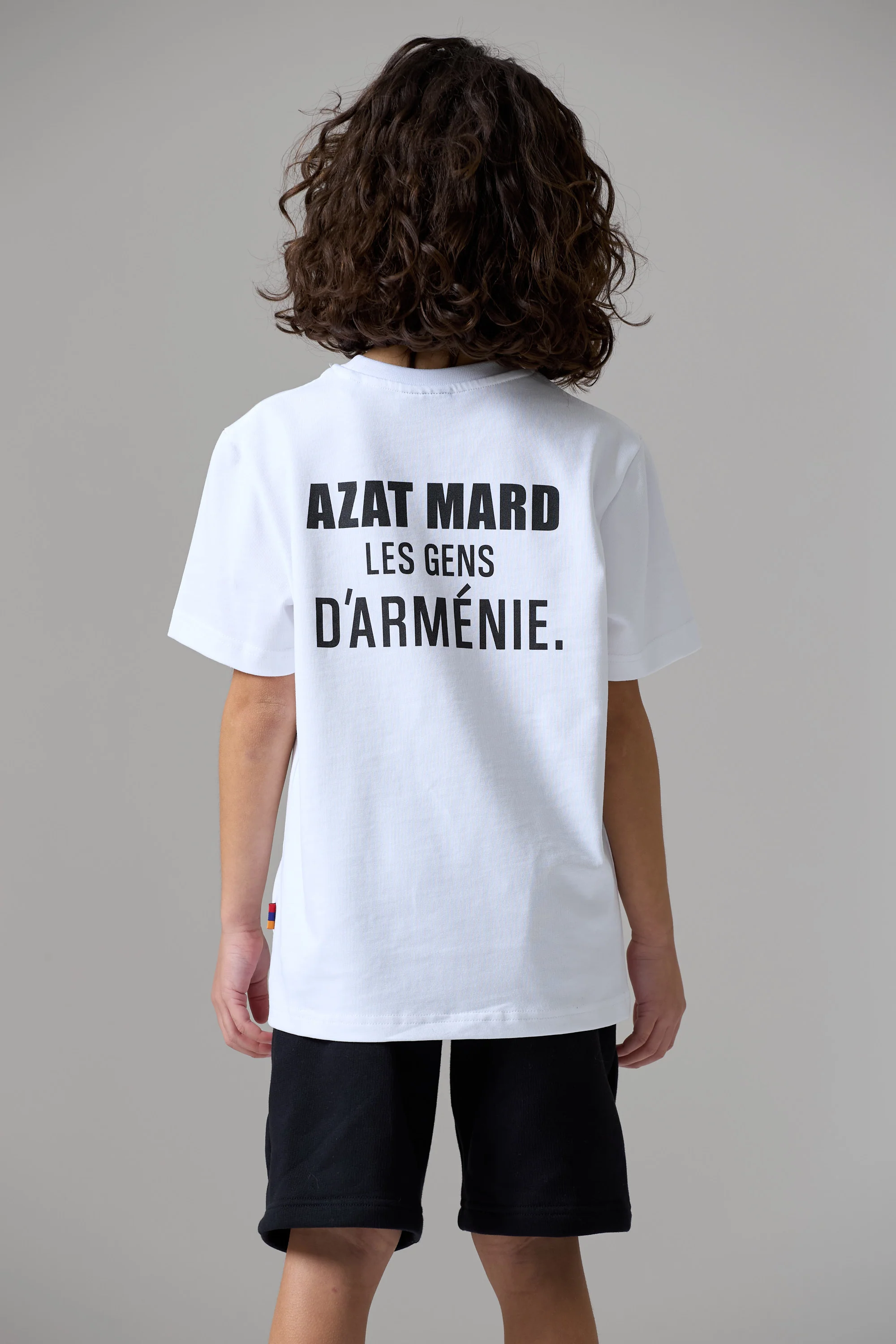 LES GENS WHITE KIDS T-SHIRT - Image 5
