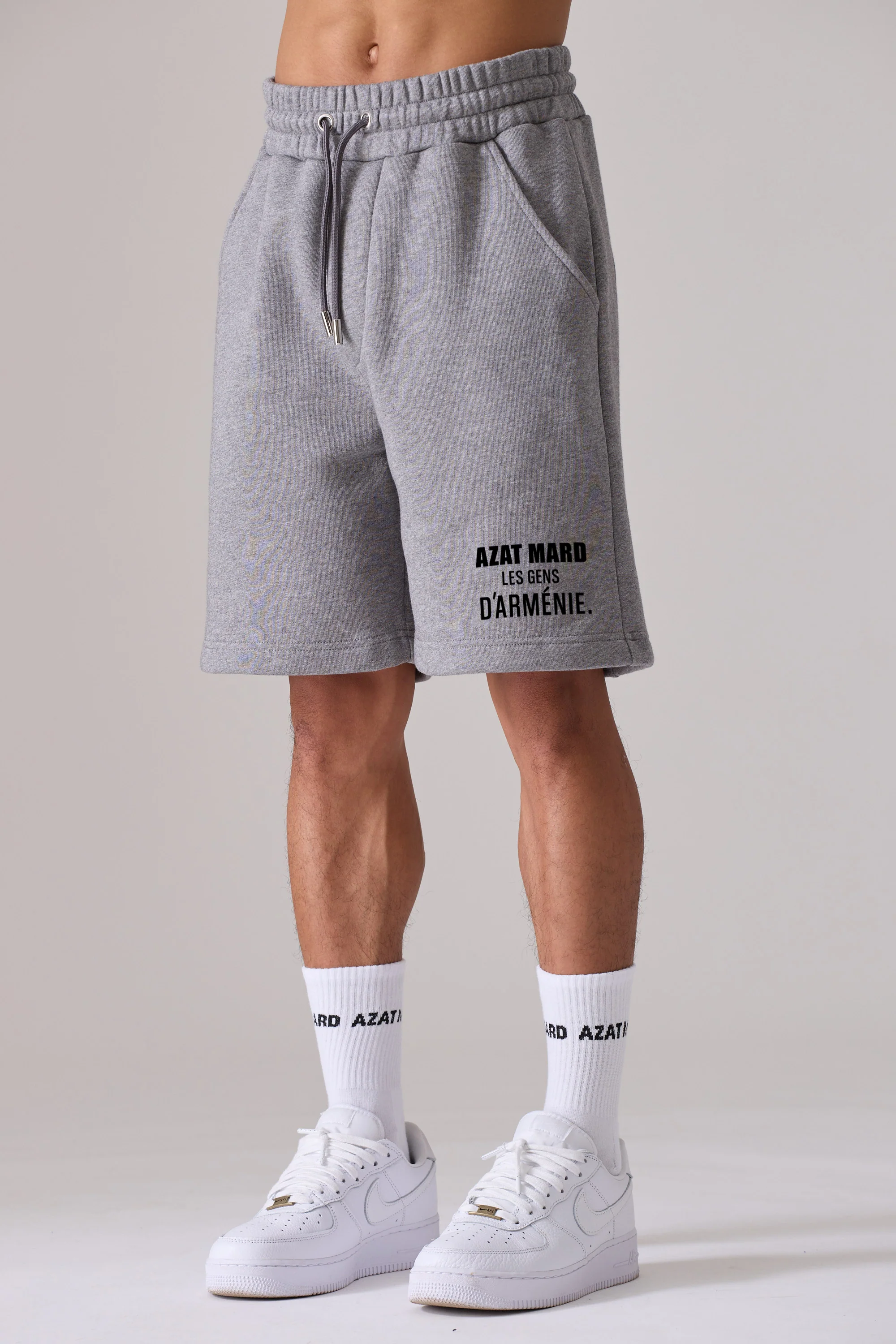 LES GENS GREY MARL SHORTS - Image 6