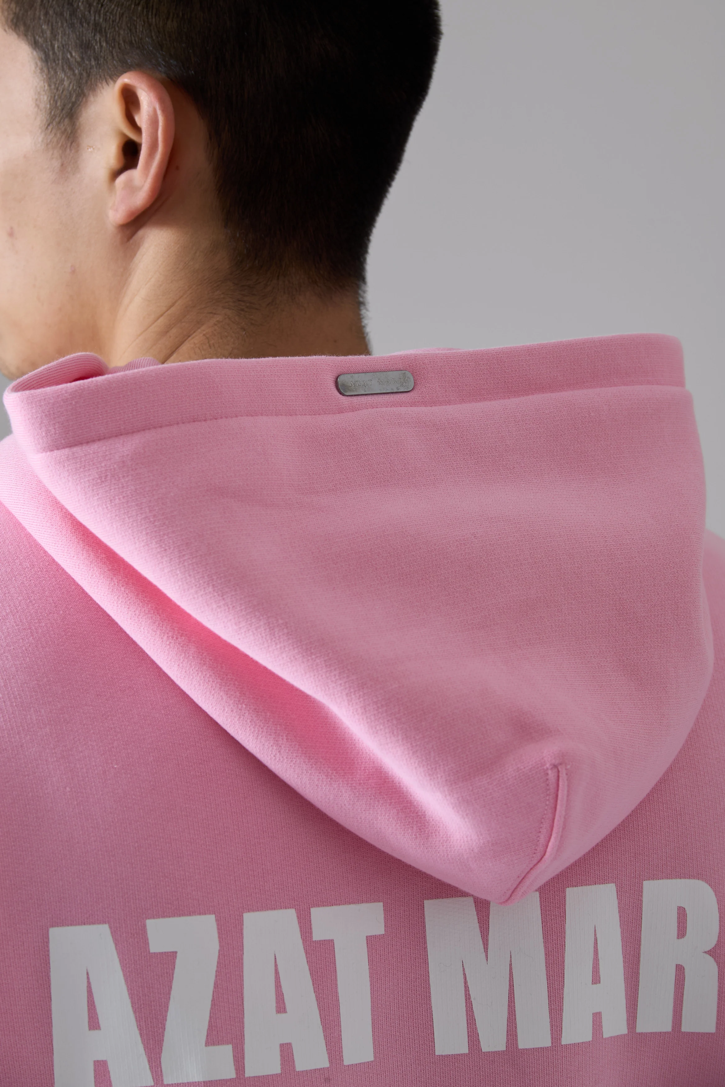 LES GENS PINK/WHITE HOODIE - Image 5