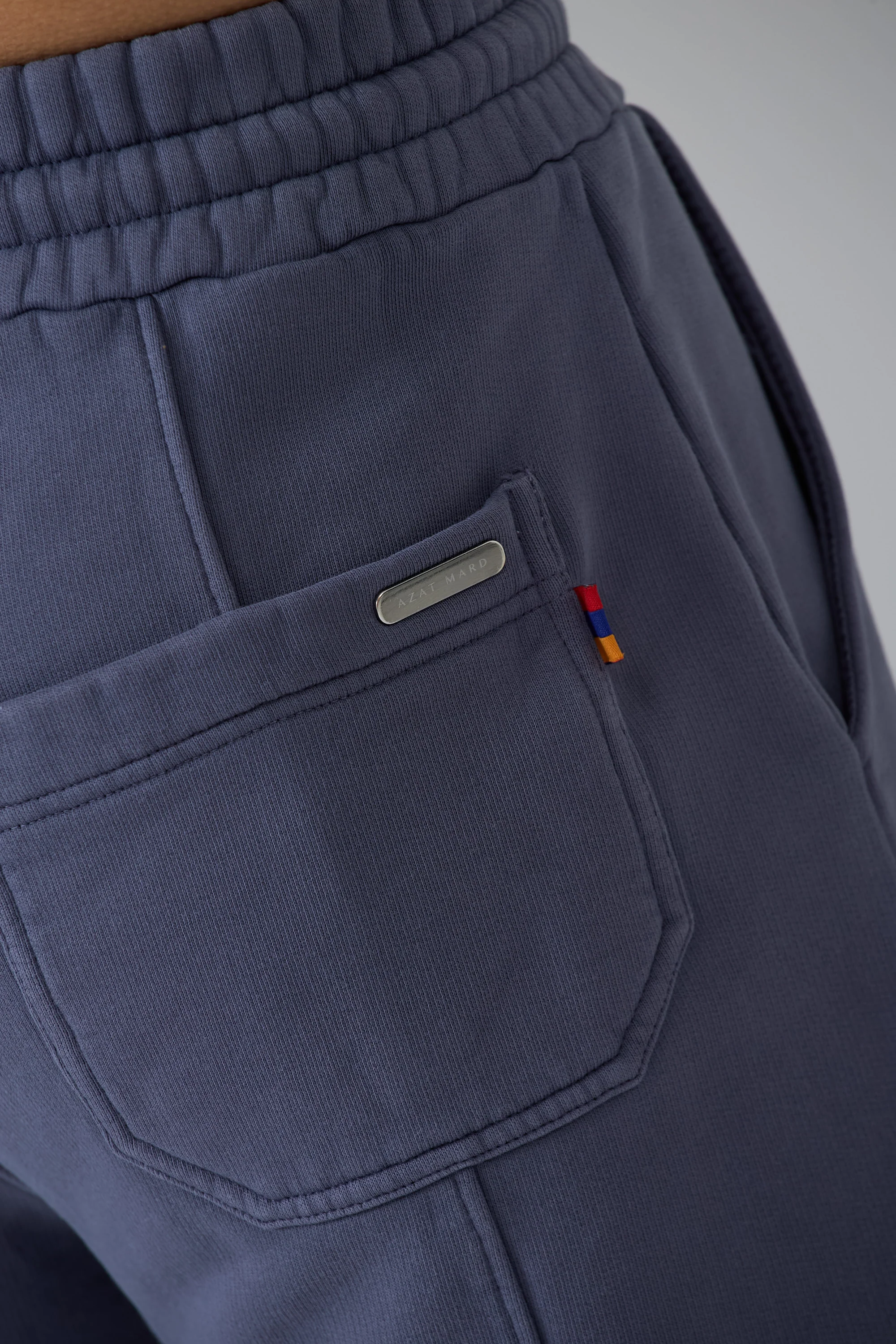 LES GENS WASHED NAVY SHORTS - Image 5