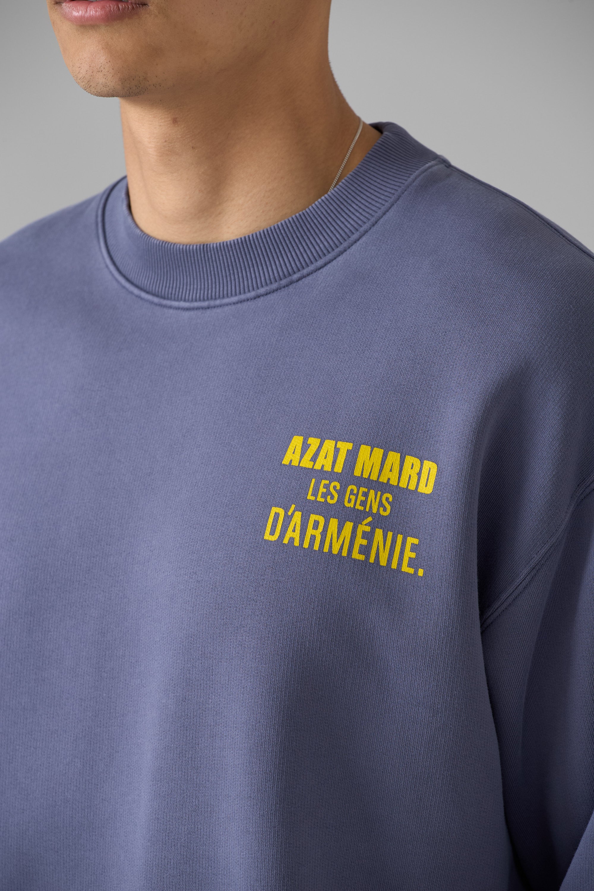 LES GENS WASHED NAVY SWEATER - Image 5