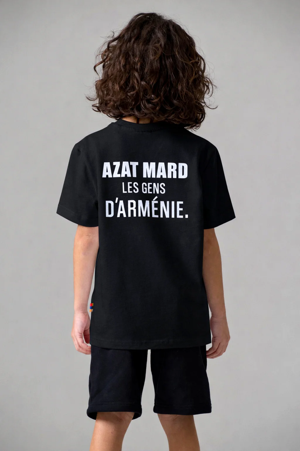 LES GENS BLACK KIDS T-SHIRT - Image 3