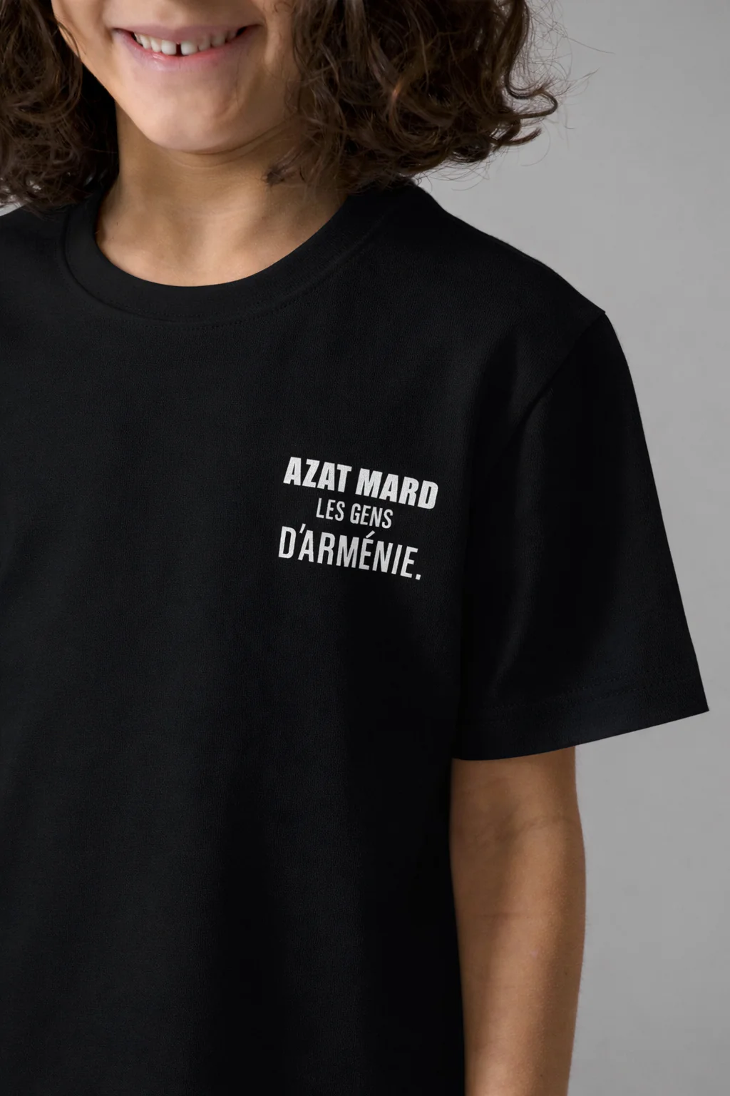 LES GENS BLACK KIDS T-SHIRT - Image 4