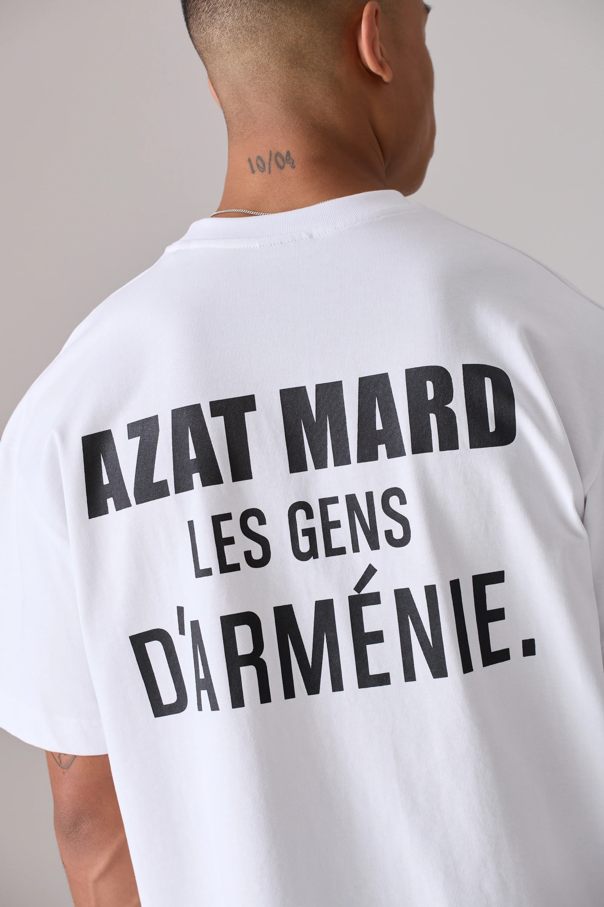 LES GENS WHITE/BLACK T-SHIRT - Image 3