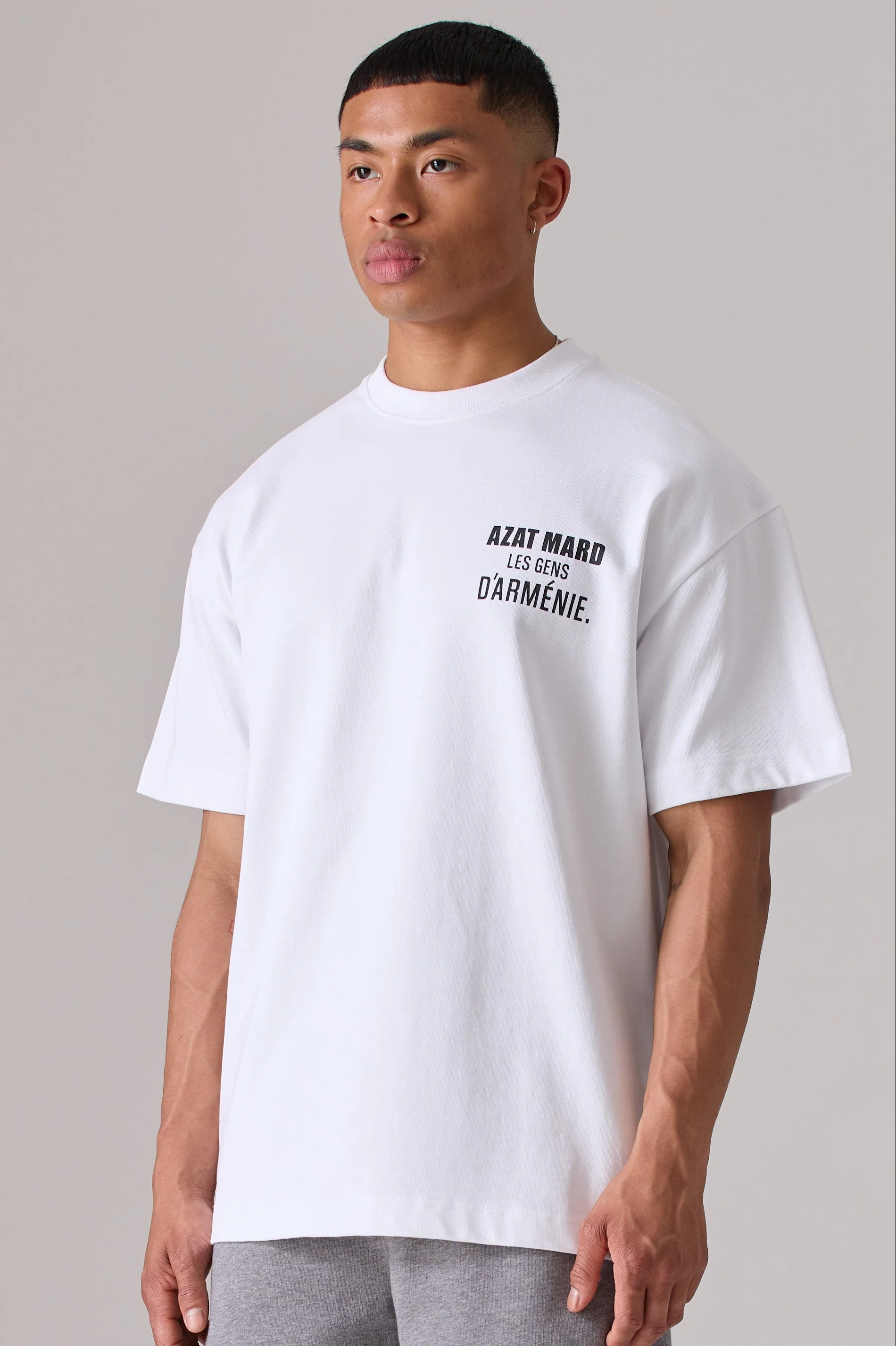 LES GENS WHITE/BLACK T-SHIRT - Image 4