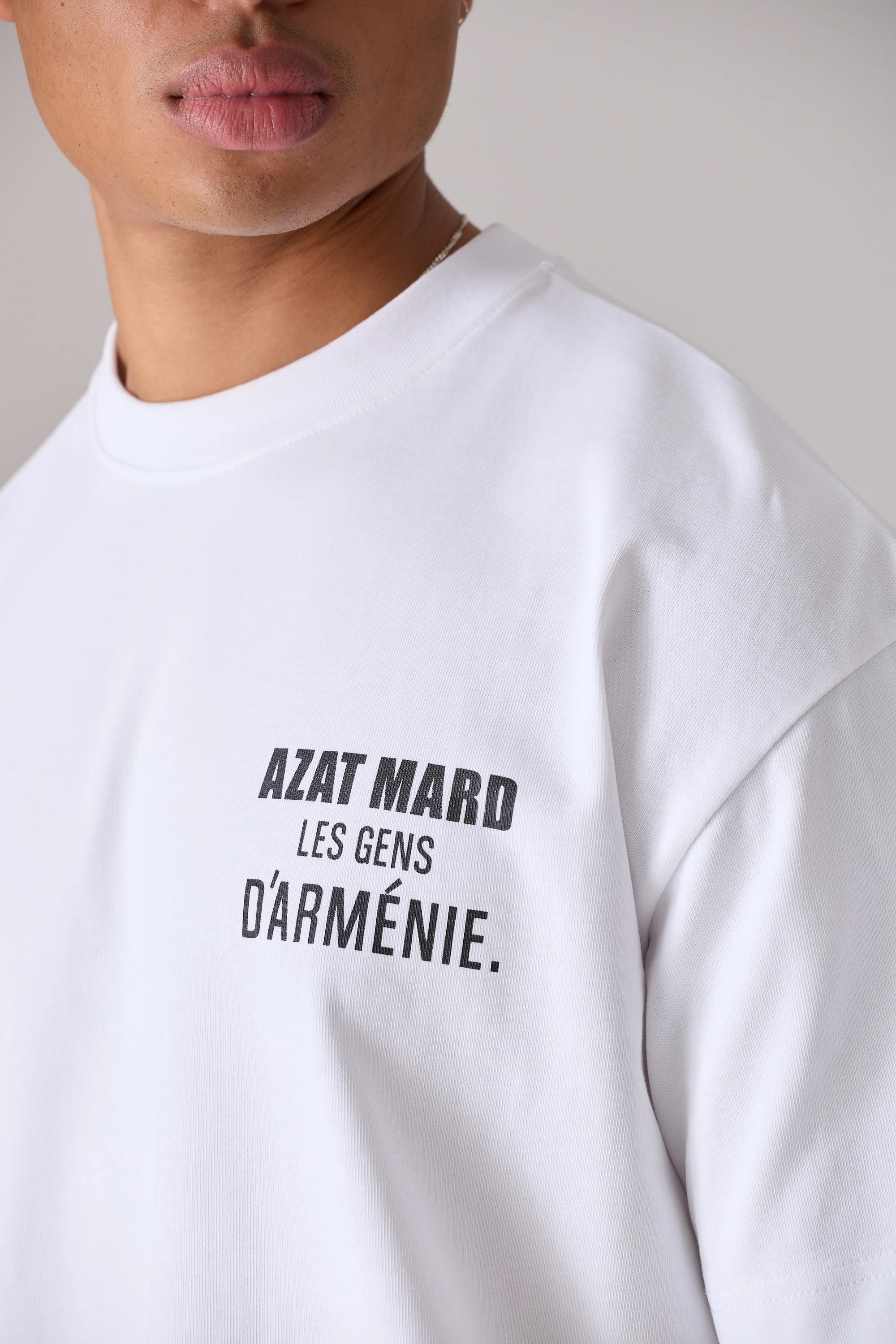 LES GENS WHITE/BLACK T-SHIRT - Image 5