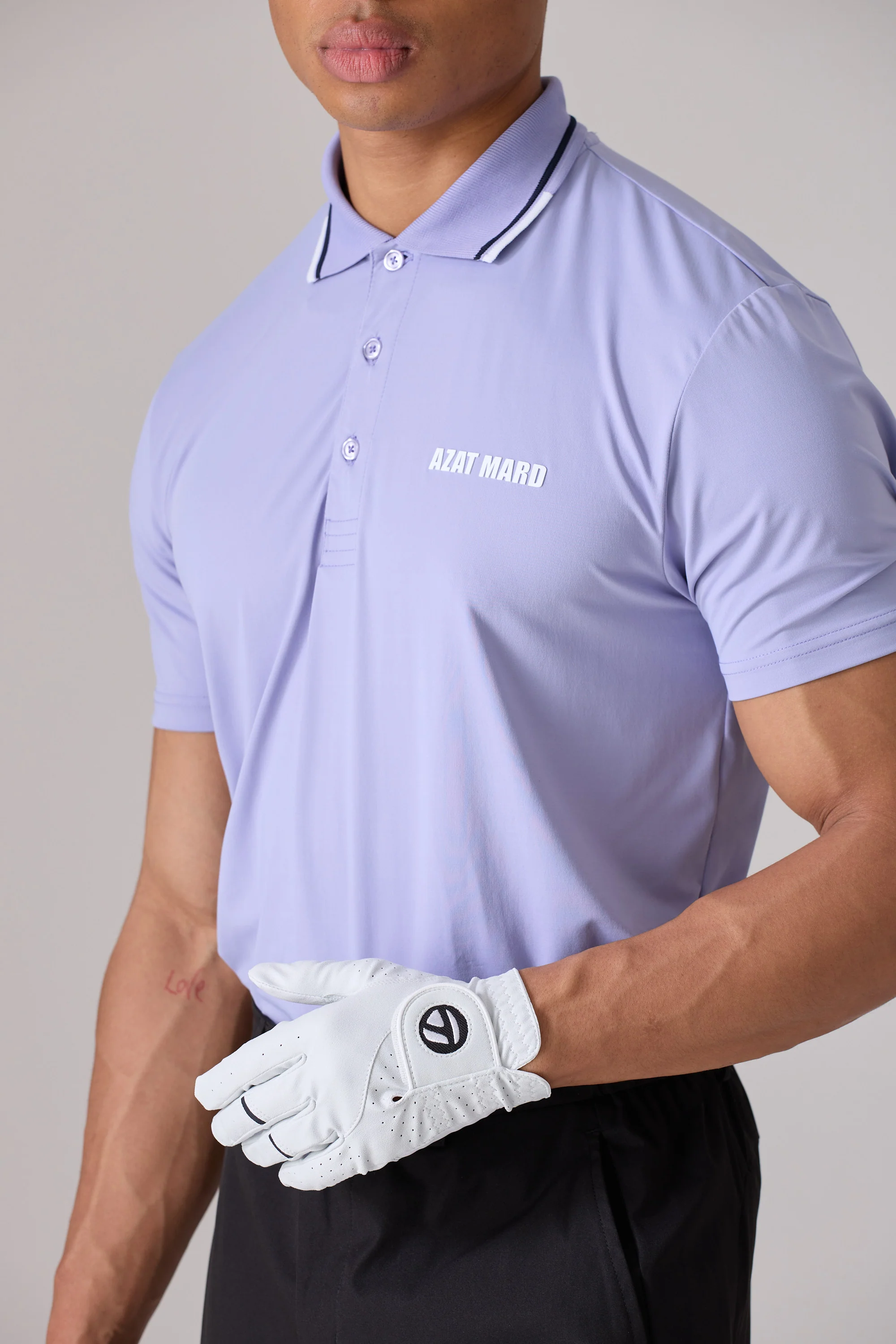 LILAC ACTIVEWEAR POLO SHIRT - Image 3