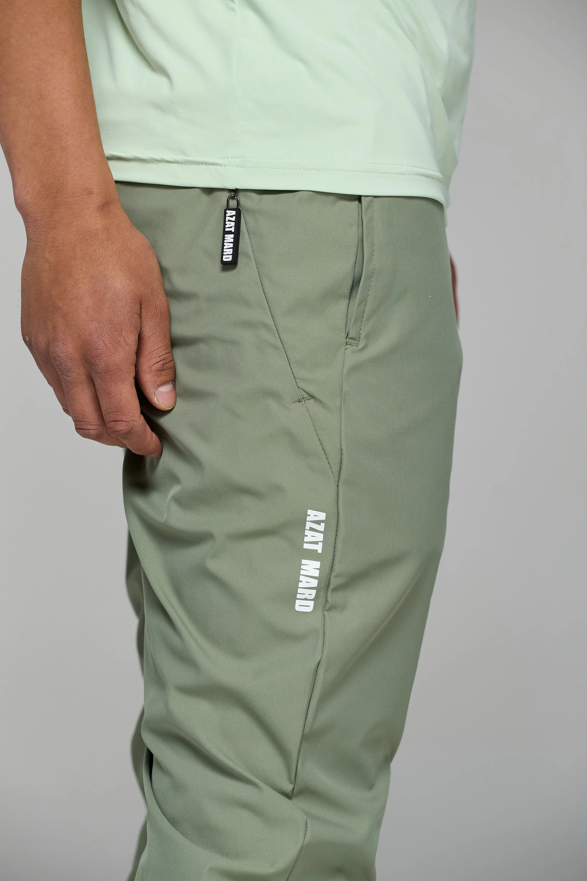 PASTEL GREEN ACTIVEWEAR POLO SHIRT - Image 5