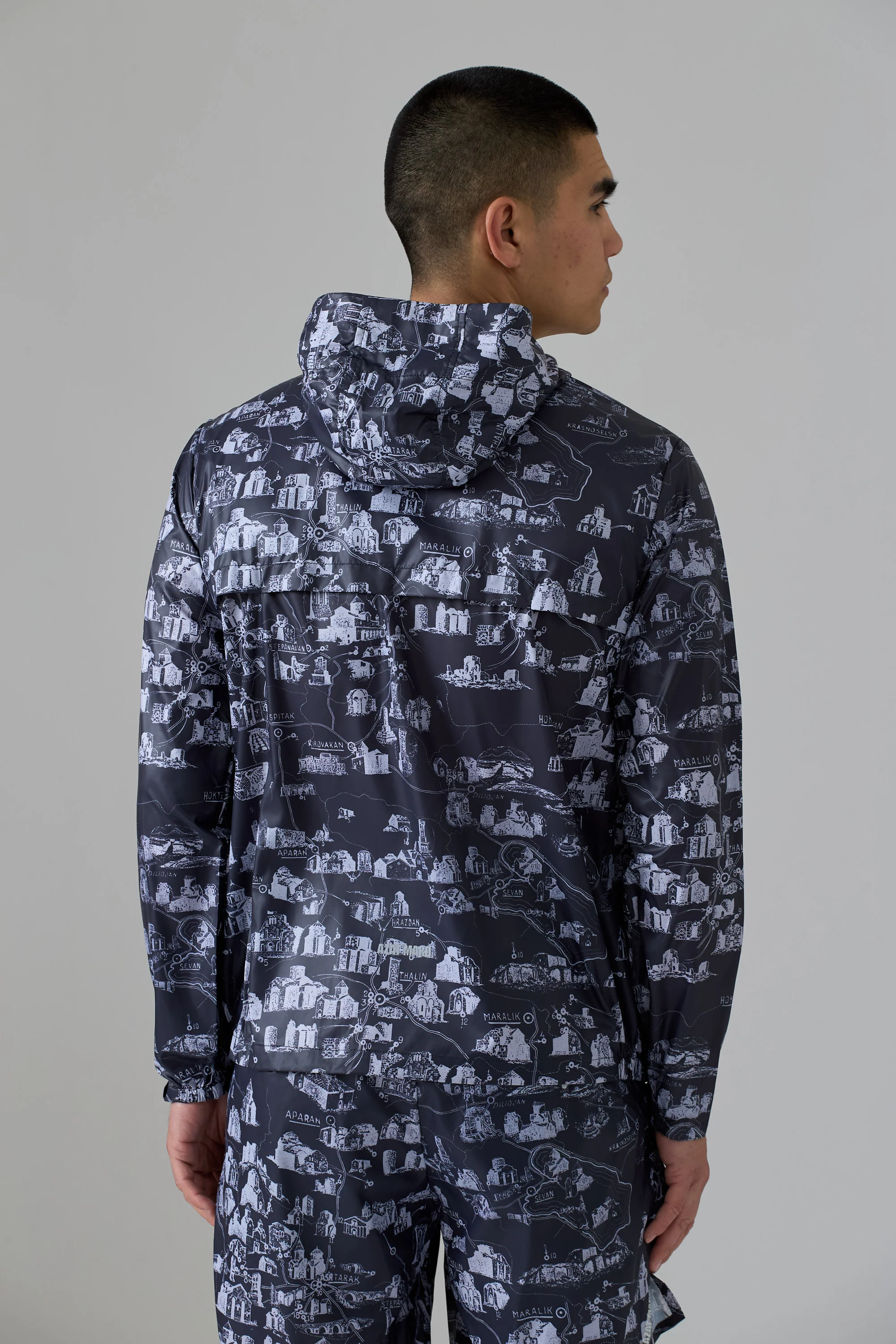 MAP OF ARMENIA WINDBREAKER - Image 3