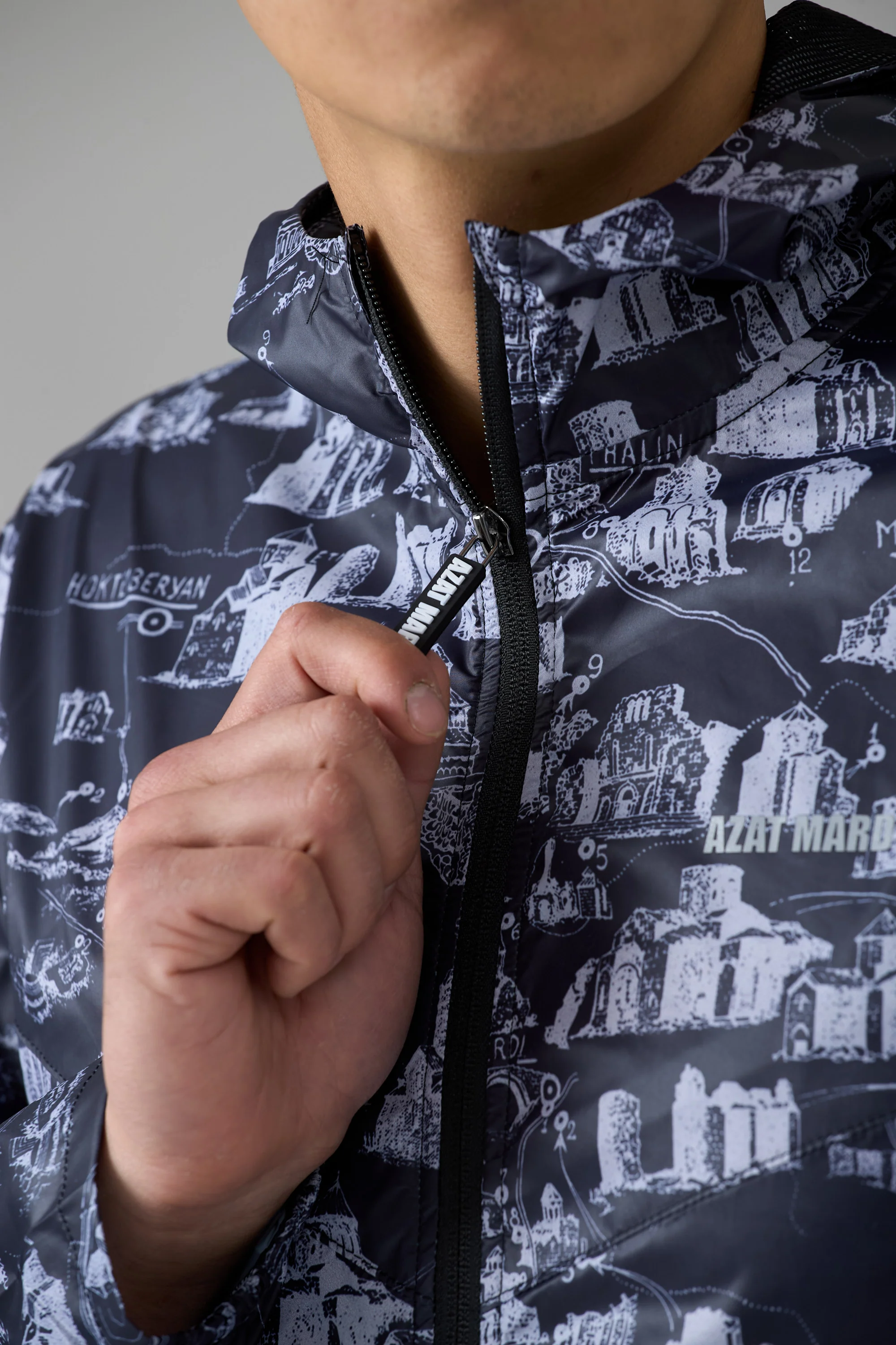 MAP OF ARMENIA WINDBREAKER - Image 5