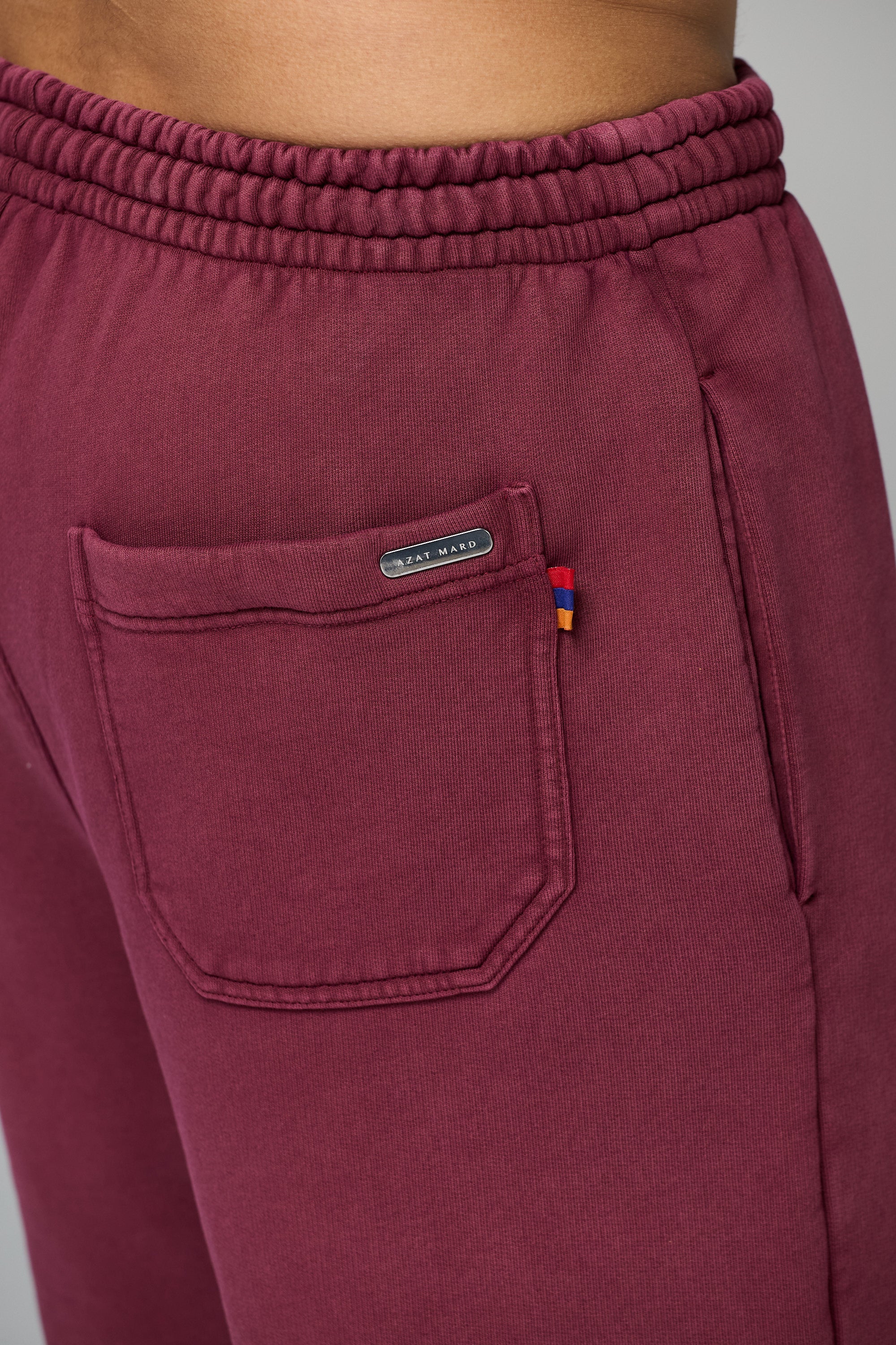 LES GENS MAROON SHORTS - Image 5