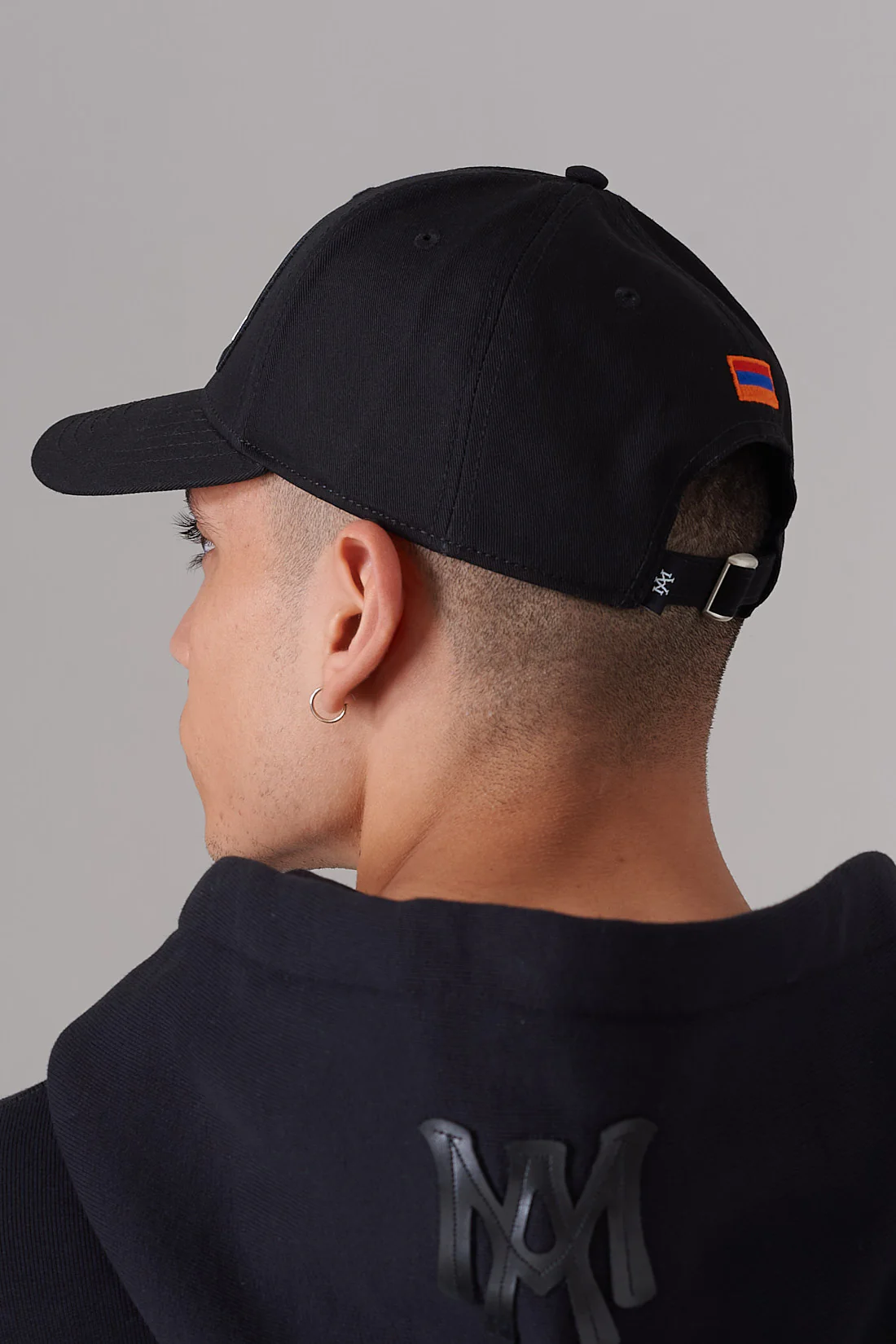 MOUNT ARARAT BLACK TRUCKER CAP - Image 4