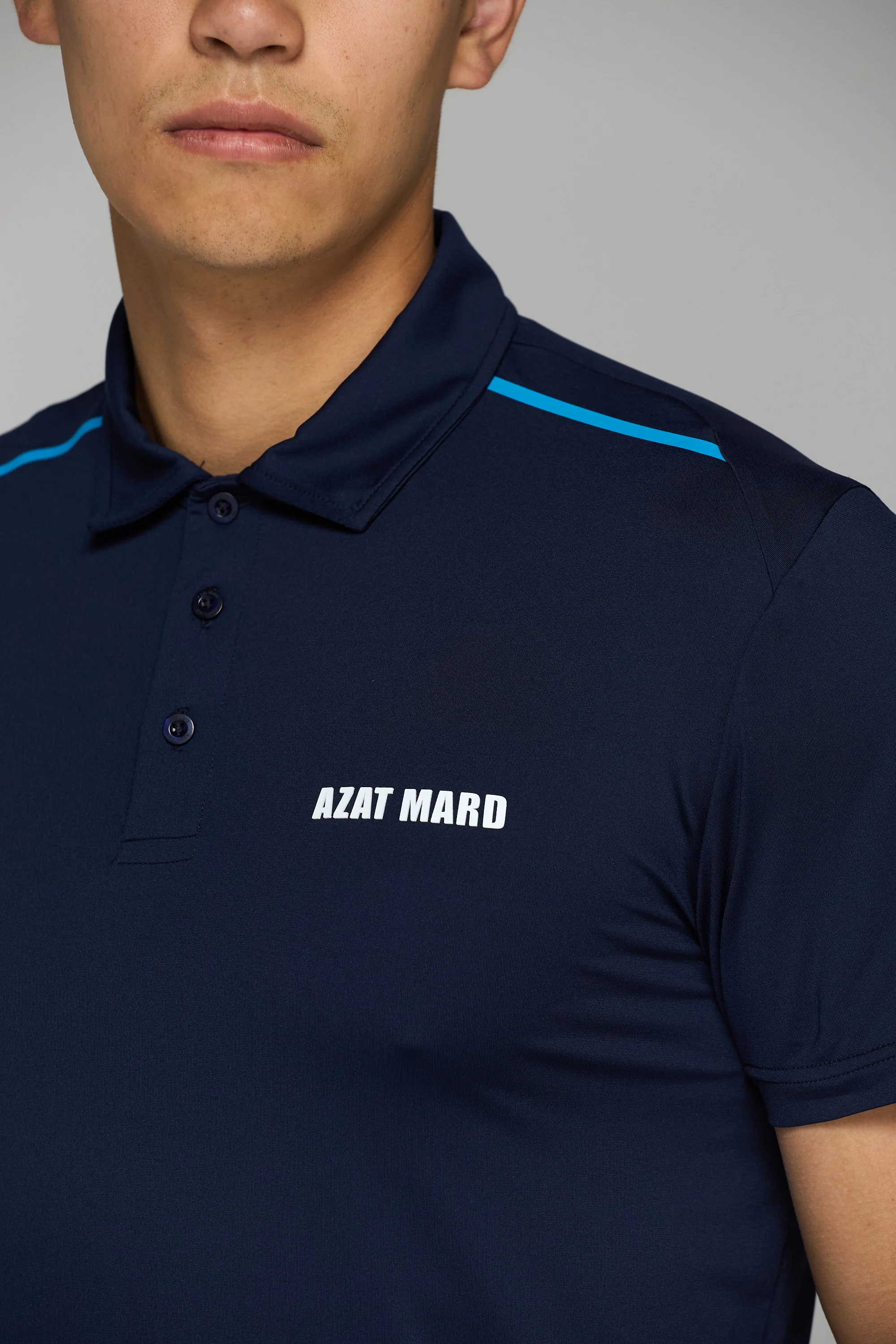 NAVY ACTIVEWEAR POLO - Image 3