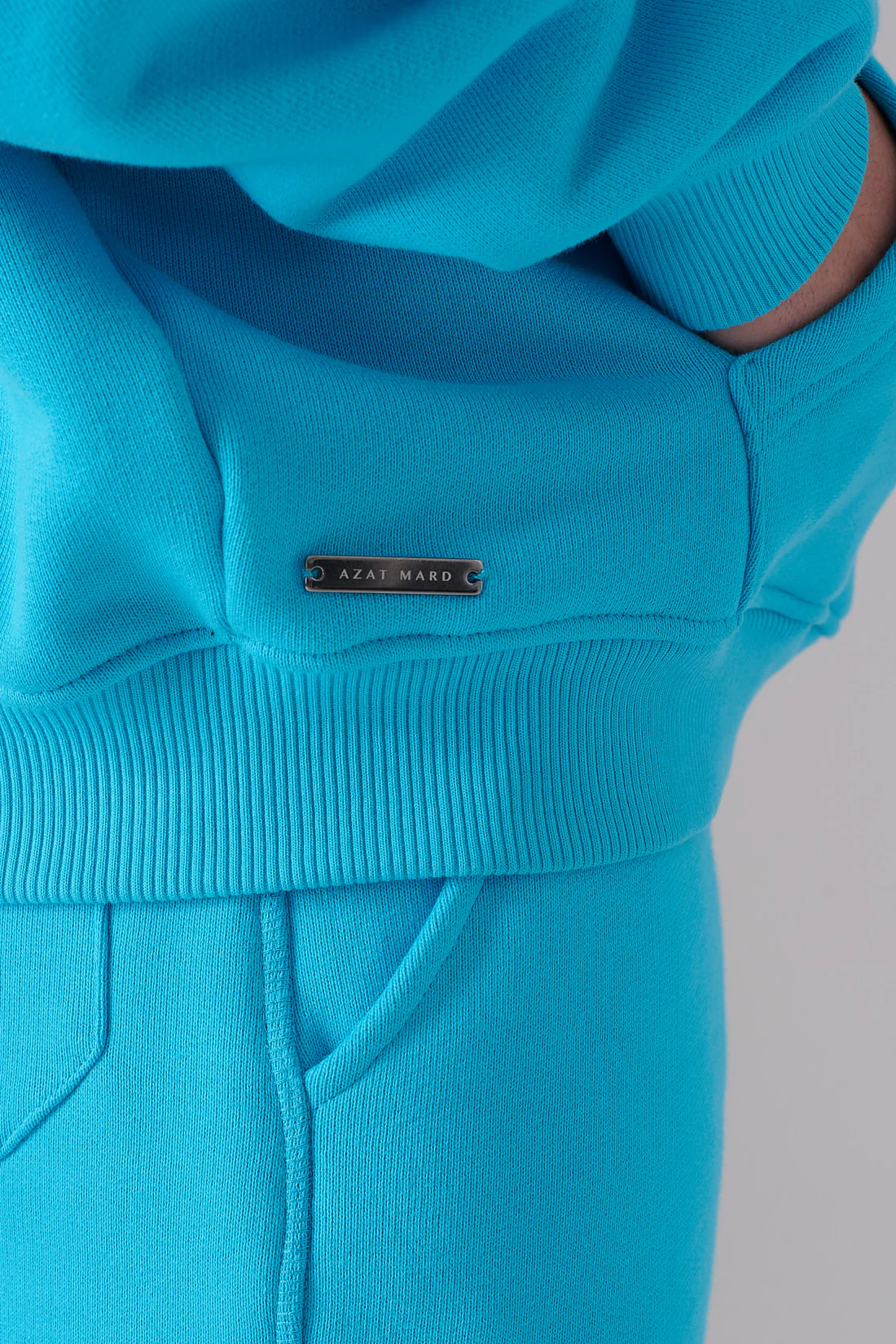 TURQUOISE HOODIE - Image 6