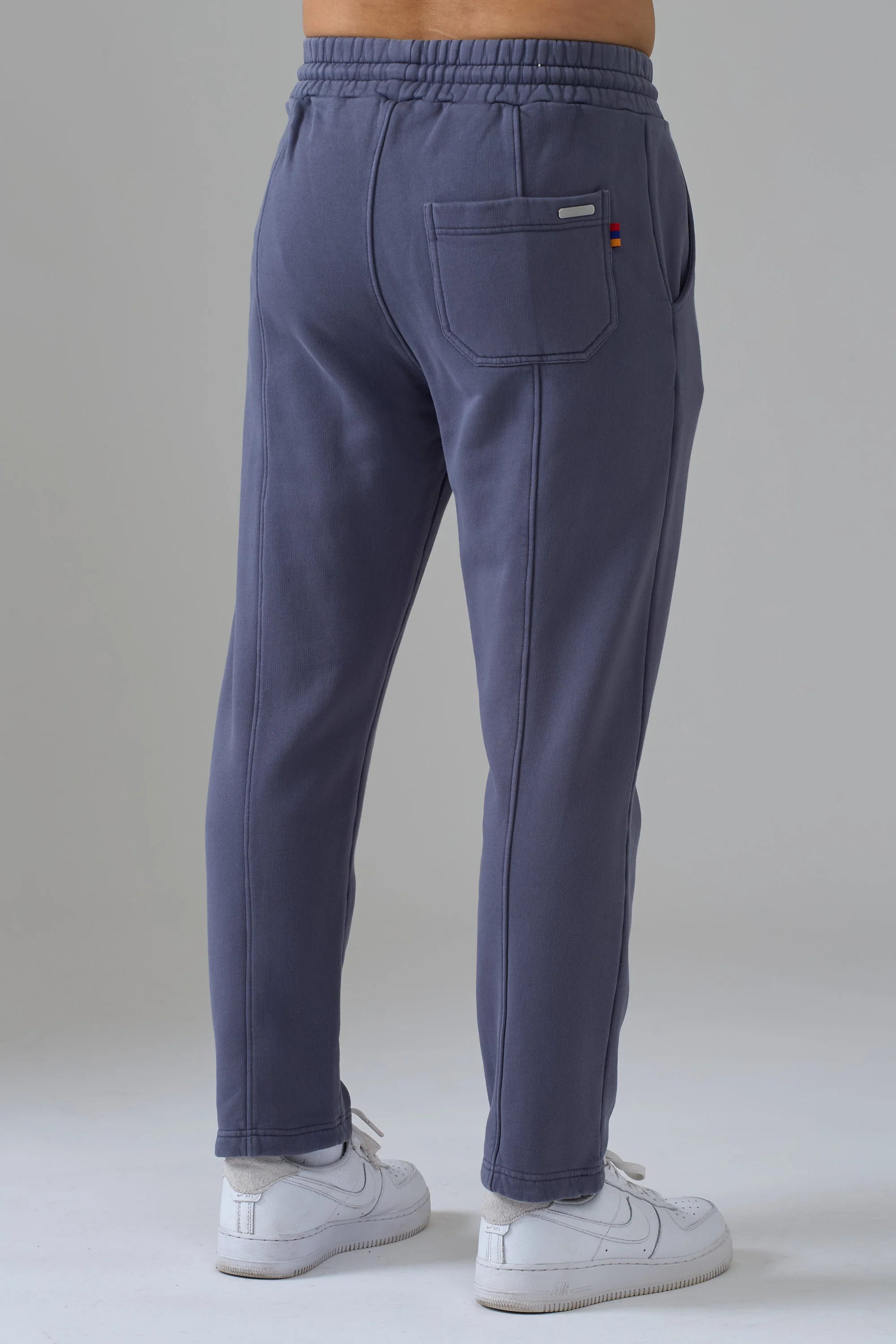 LES GENS WASHED NAVY JOGGERS - Image 3