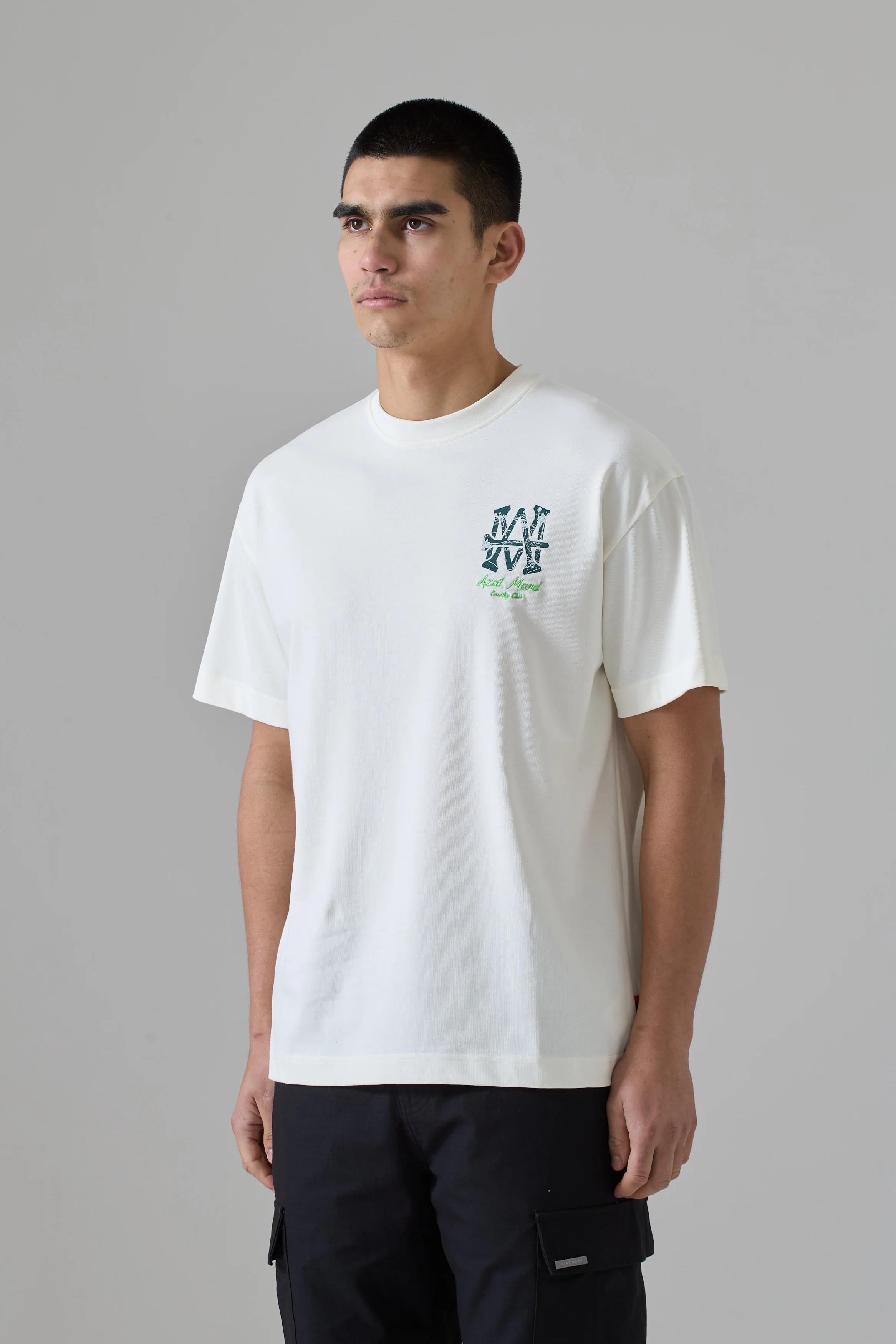 WHITE AM COUNTRY CLUB T-SHIRT - Image 3