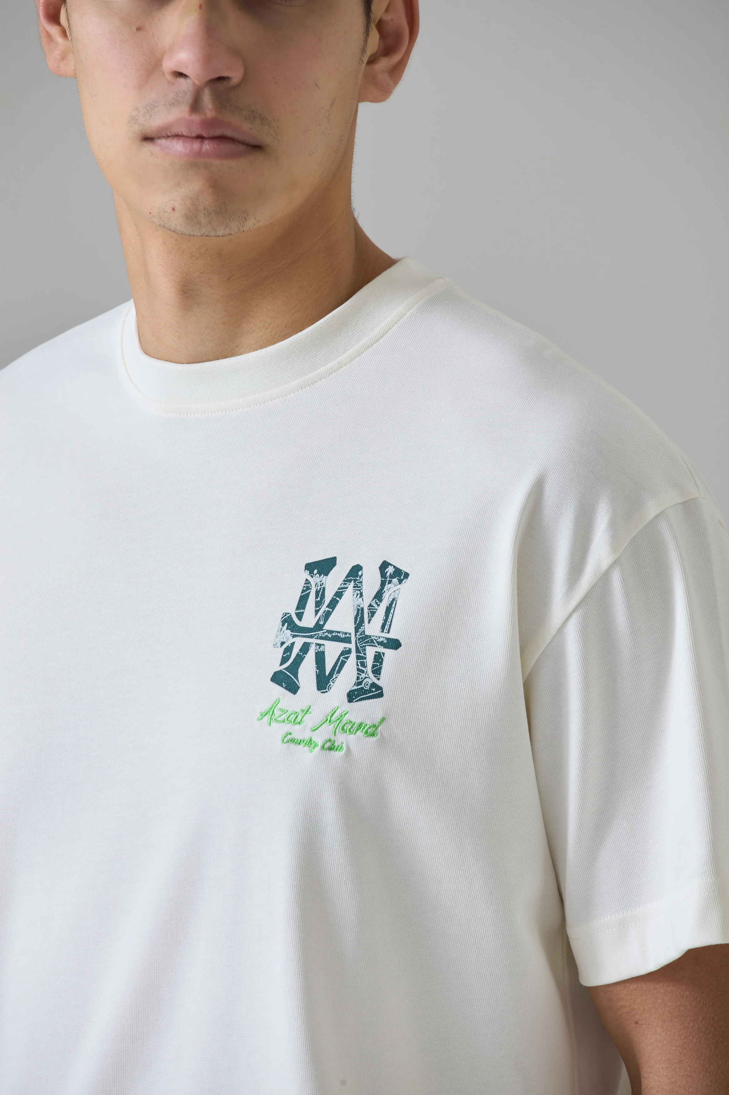 WHITE AM COUNTRY CLUB T-SHIRT - Image 5