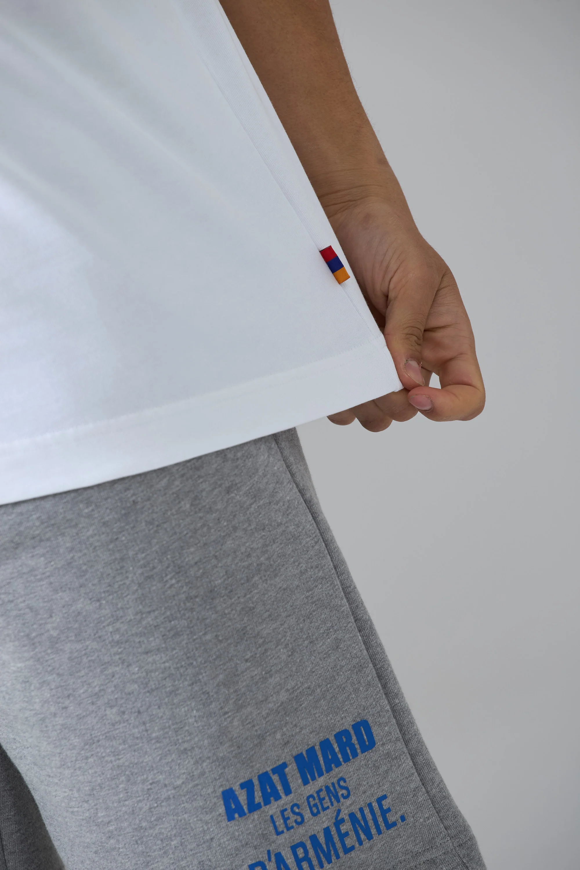 LES GENS WHITE/BLUE  T-SHIRT - Image 5